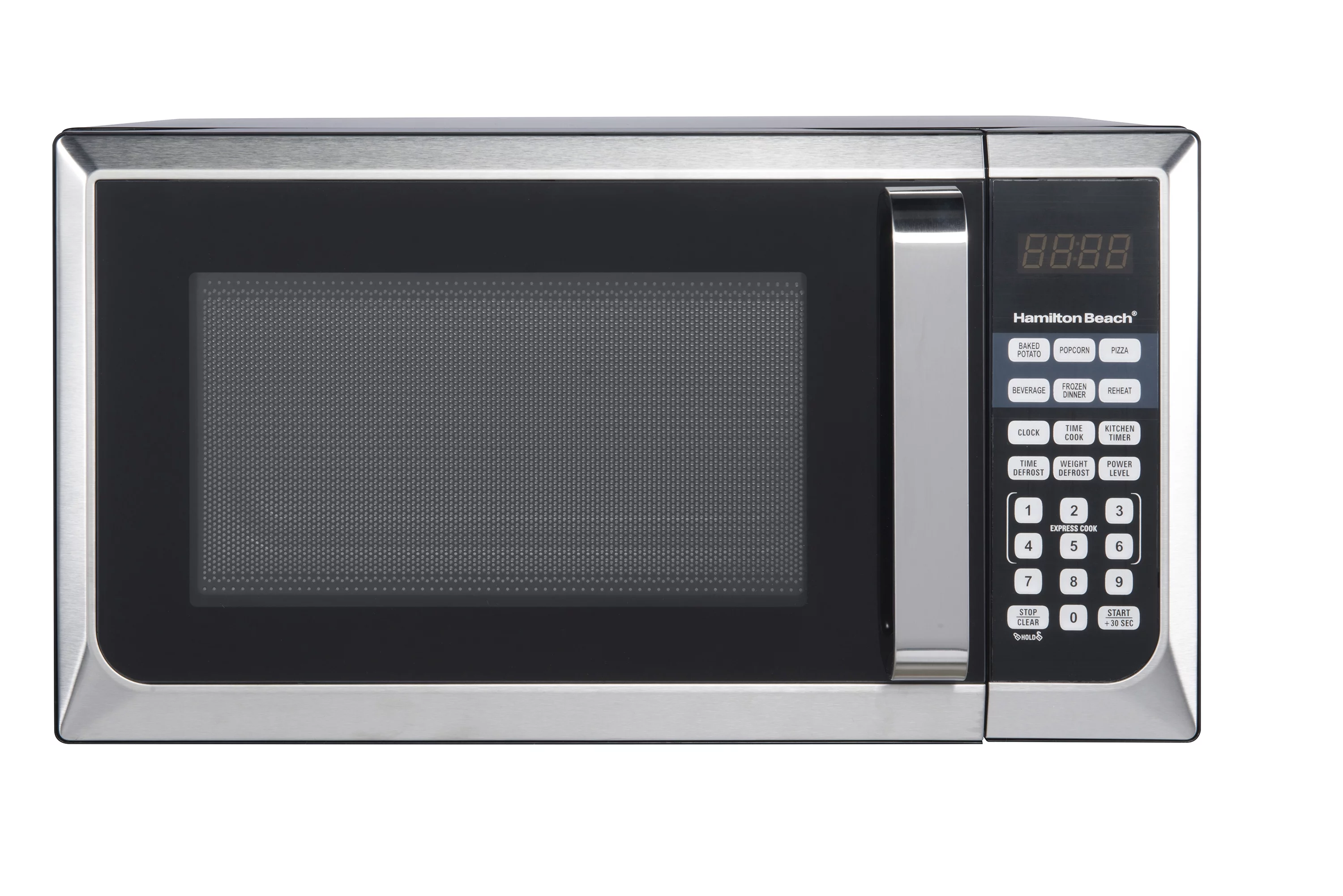Hamilton Beach 0.9 Cu. Ft. Stainless Steel Countertop Microwave Oven