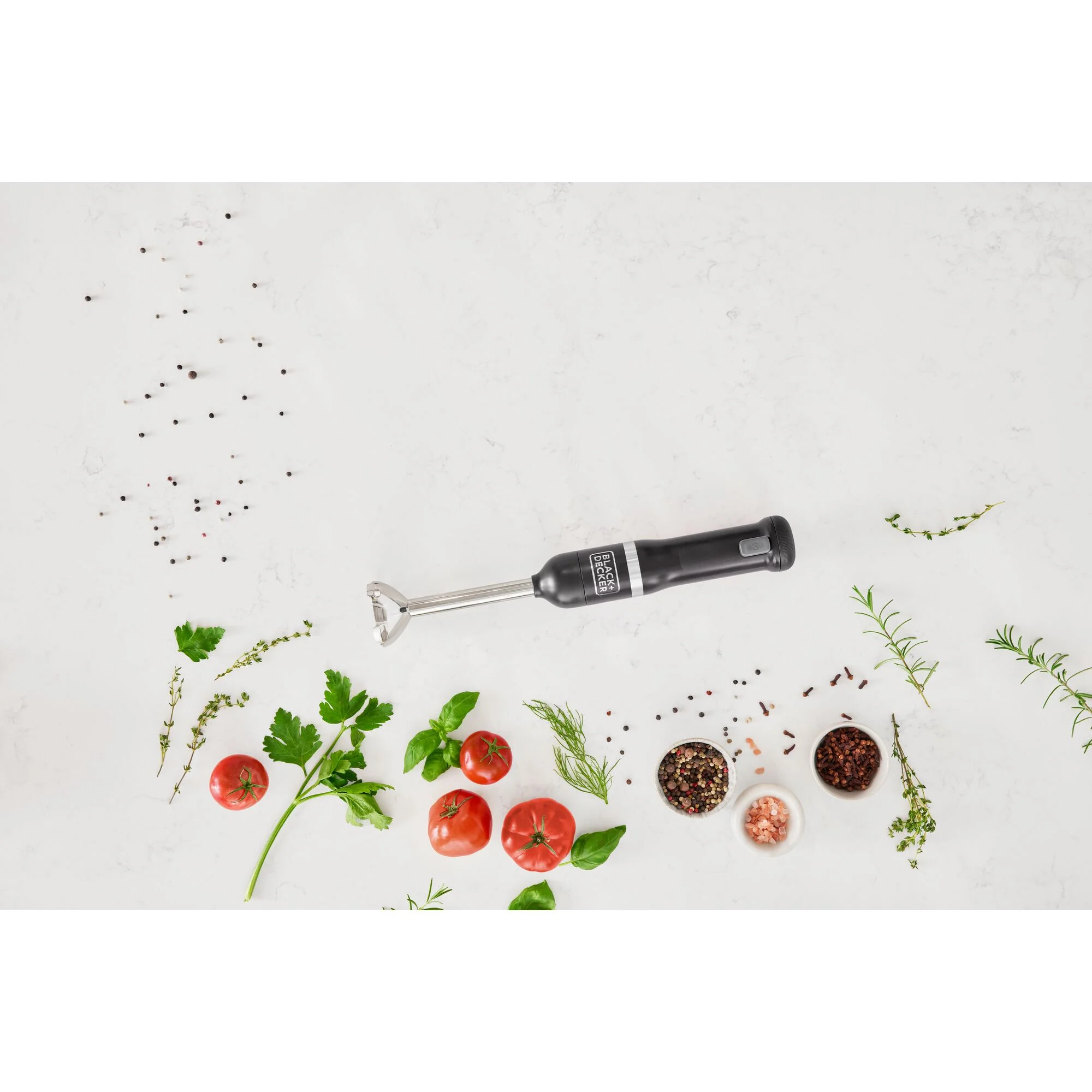 BLACK+DECKER Kitchen Wand Blender Kit, Black (BCKM1011K10)