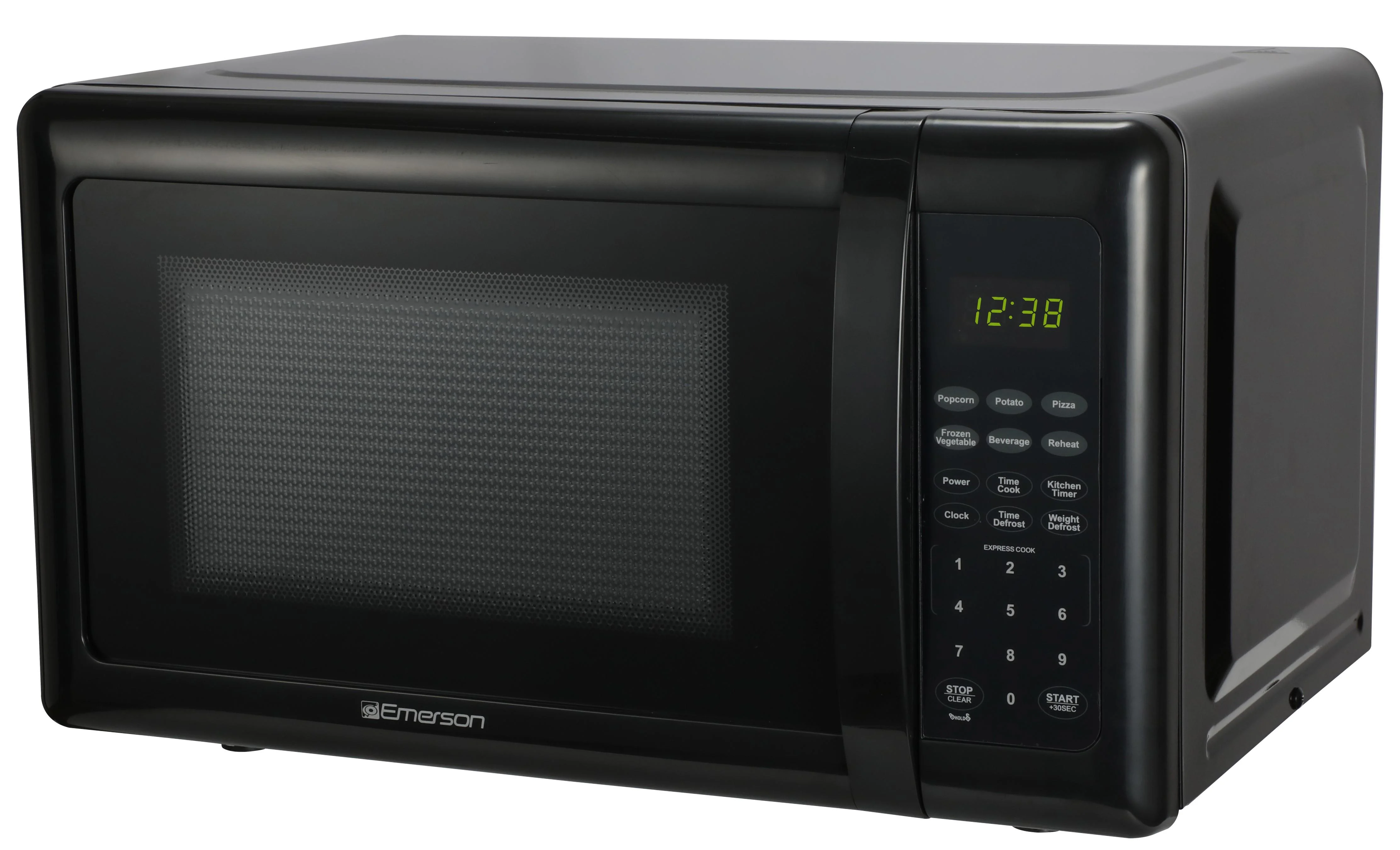 Emerson, 0.7 cu. ft. 700 Watt, Black Microwave Oven with Touch Control, MW7302B