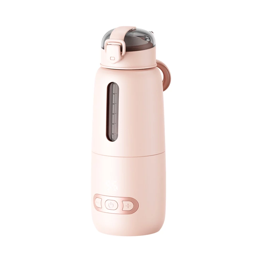 Andoer Electric Kettle,Kettle Warmer 300ml Precise Warmer 300ml Precise Temperature Battery Wireless Instant Built-in Water Warmer Huiop Car Baby Kettle Warmer Portable Precise Water Kettle Portable