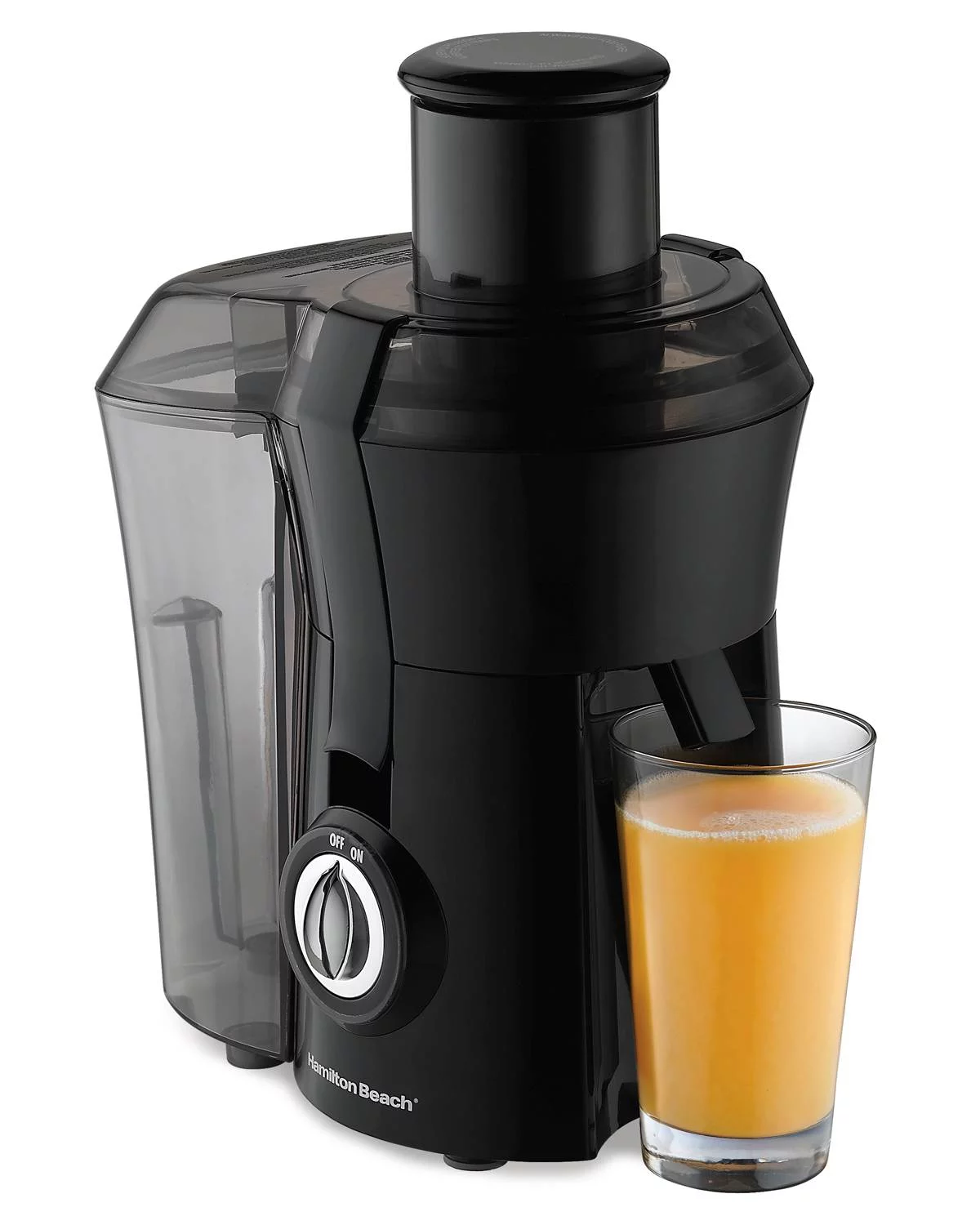 Hamilton Beach Juicer Machine, Big Mouth 3 Feed Chute, Centrifugal, Easy to Clean, BPA Free, 800W, (67601A), Black