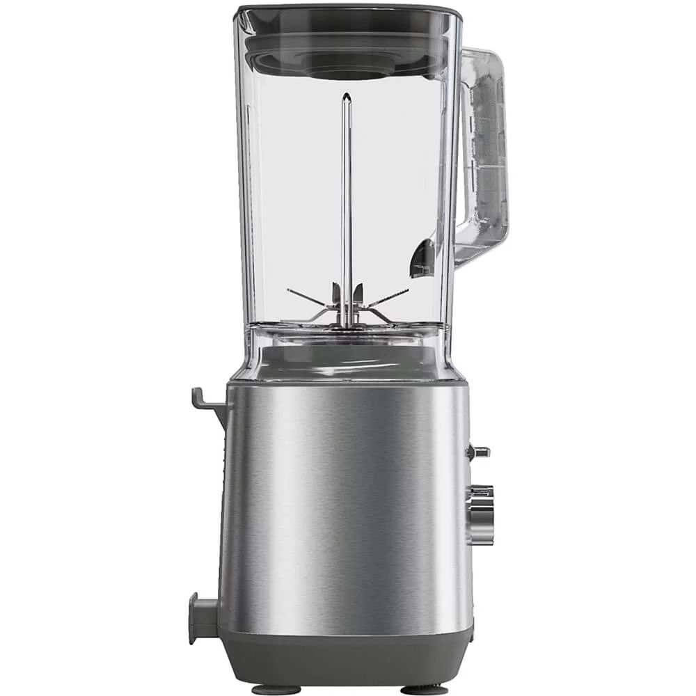 GE - 5-Speed 72-Oz. Blender with Blender Cups - Stainless Steel