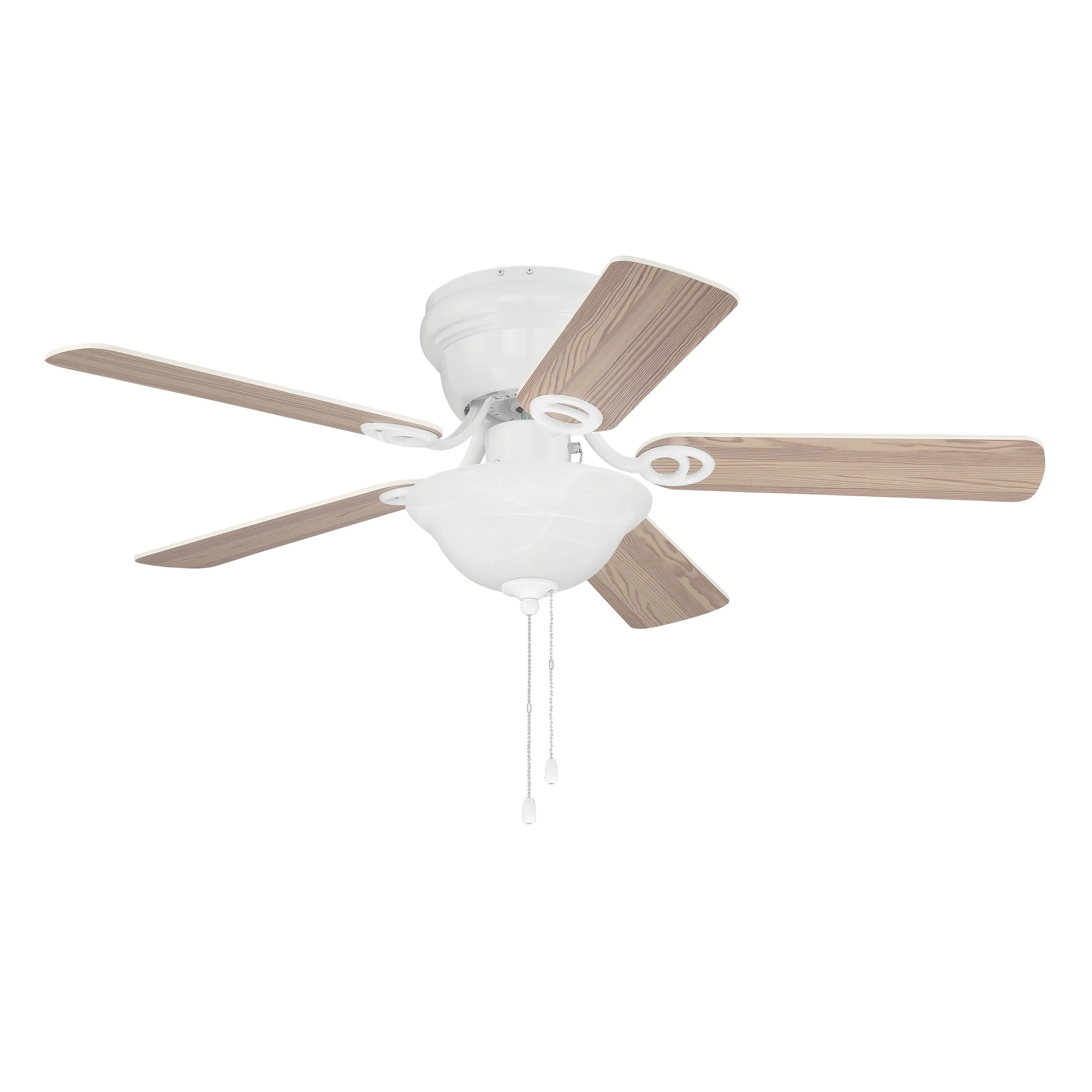 Craftmade 42' Wyman Ceiling Fan with Bowl Light Brushed Polished Nickel