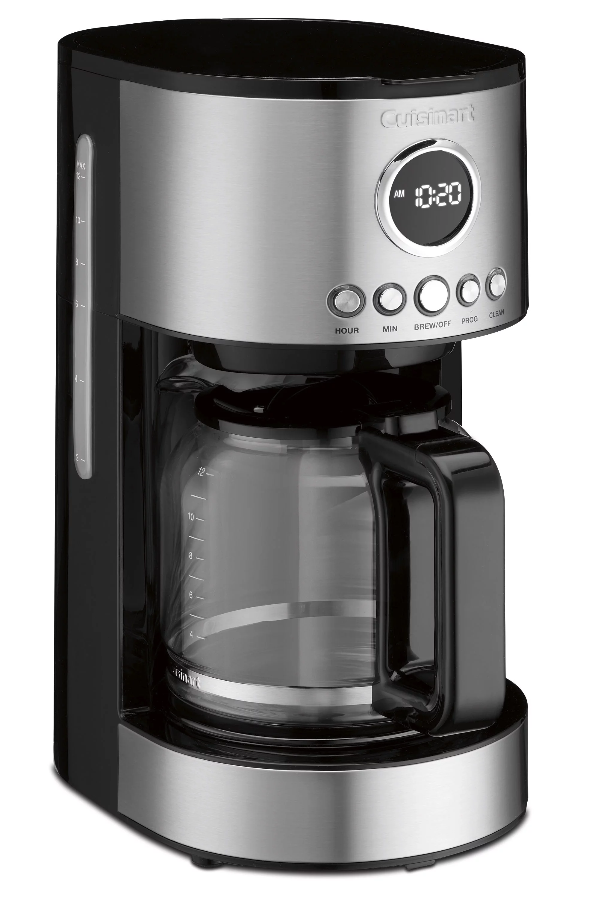 Cuisinart 12 Cup Stainless Steel Coffee Maker, DCC-1220WM