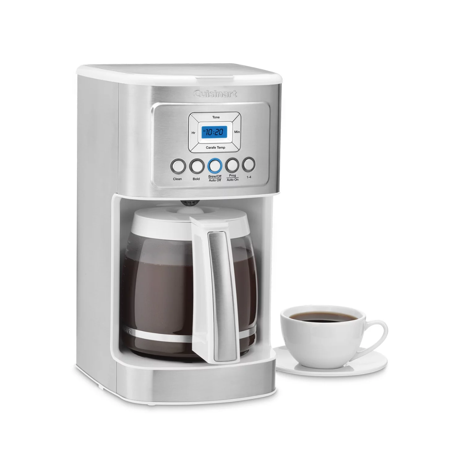Cuisinart DCC3200W PerfecTemp 14-Cup Programmable Coffeemaker with Stainless Steel Tumbler