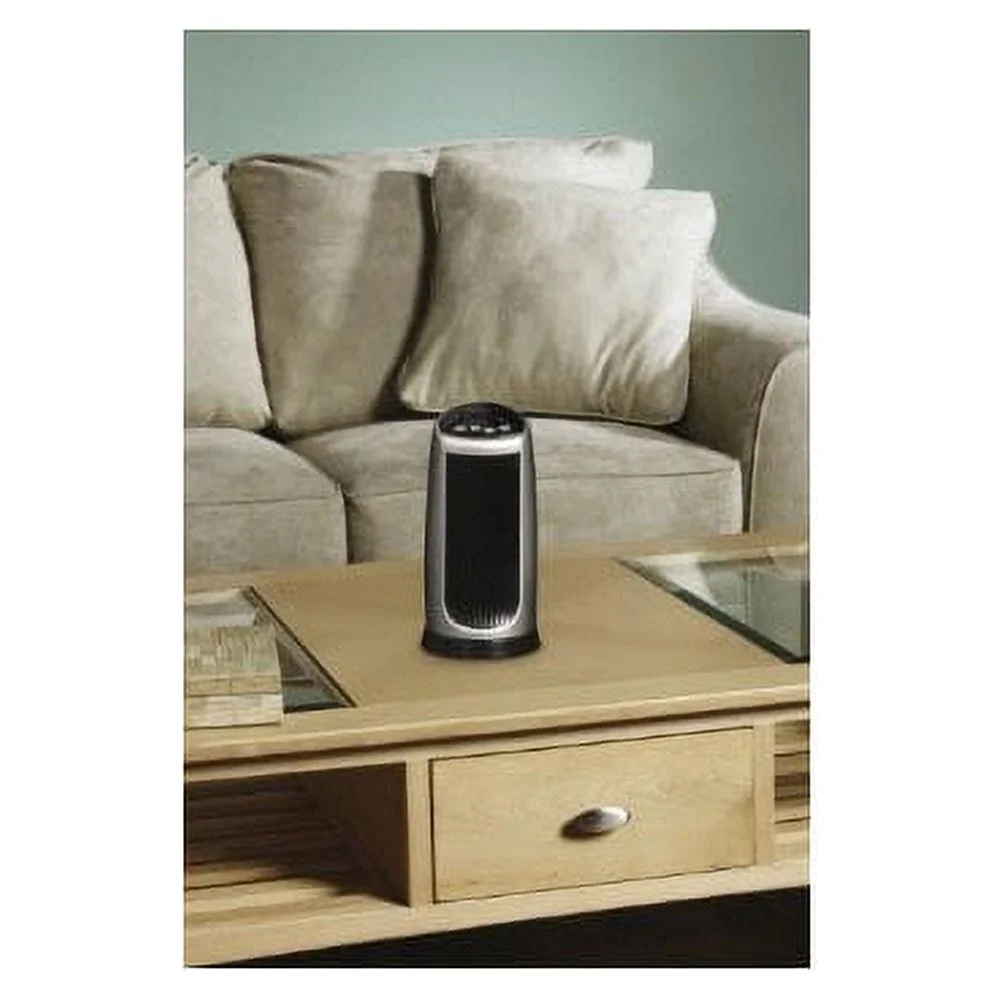 Bionaire Mini Oscillating Tower 2-Speed Fan, Model #BT014AU, Black/White