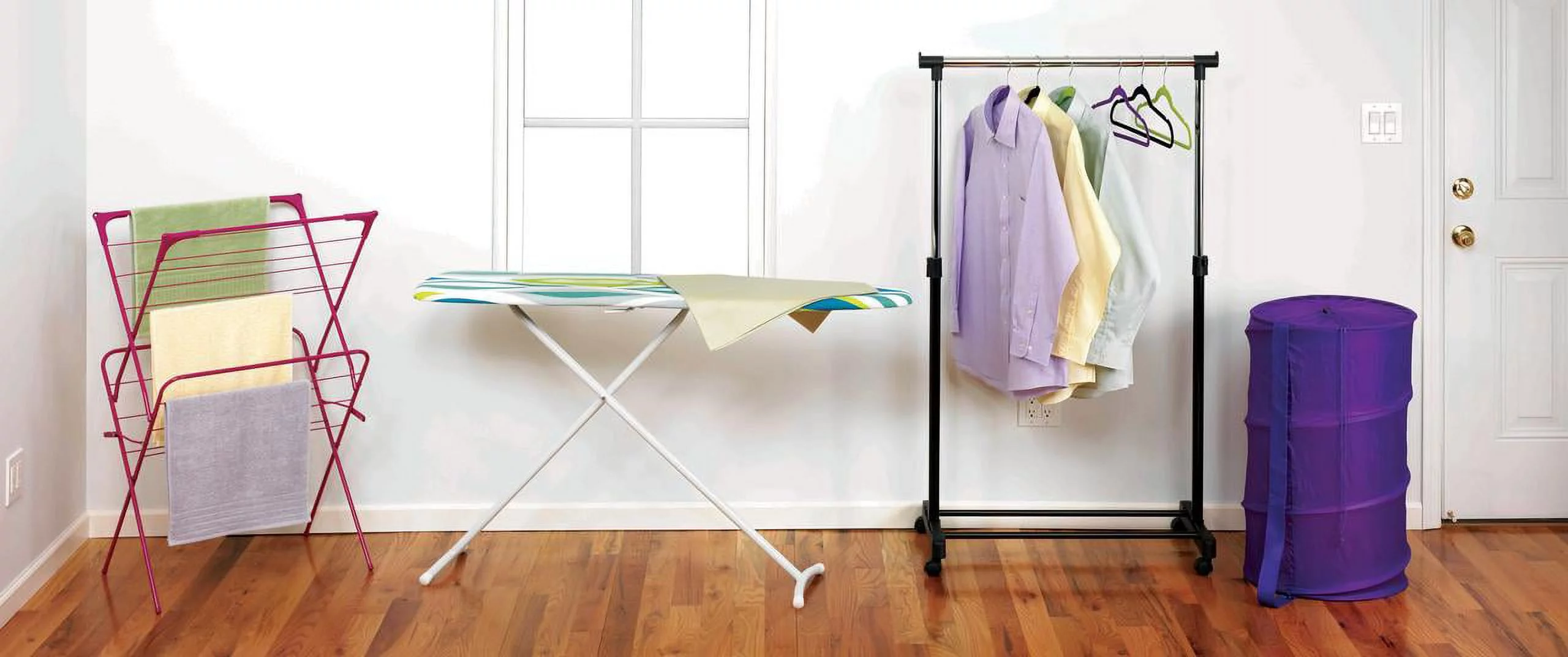 Home Basics Full Size Ironing Board with Iron Rest