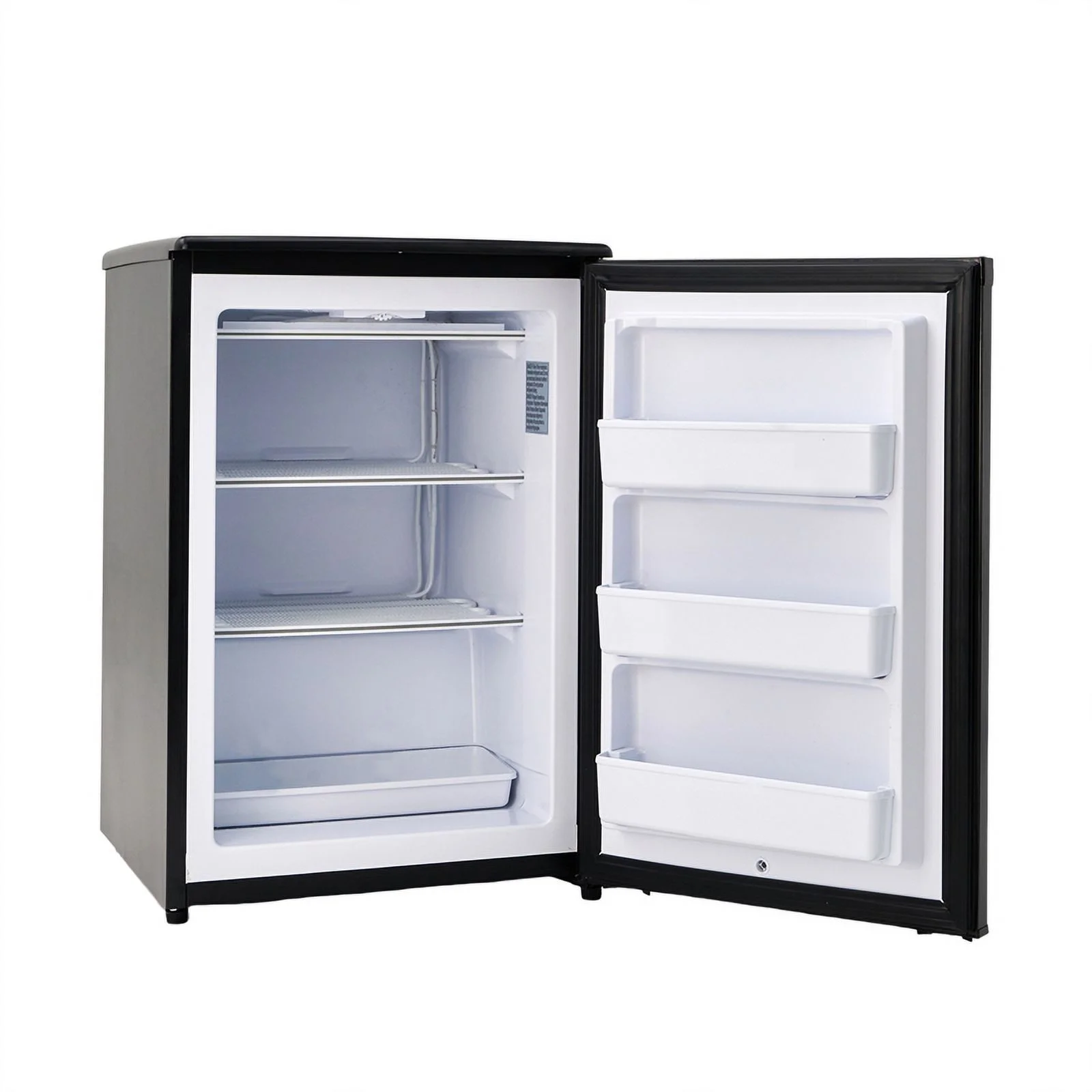 Conserv Upright freezer with Reversible Door In Black (4.3 cu ft)
