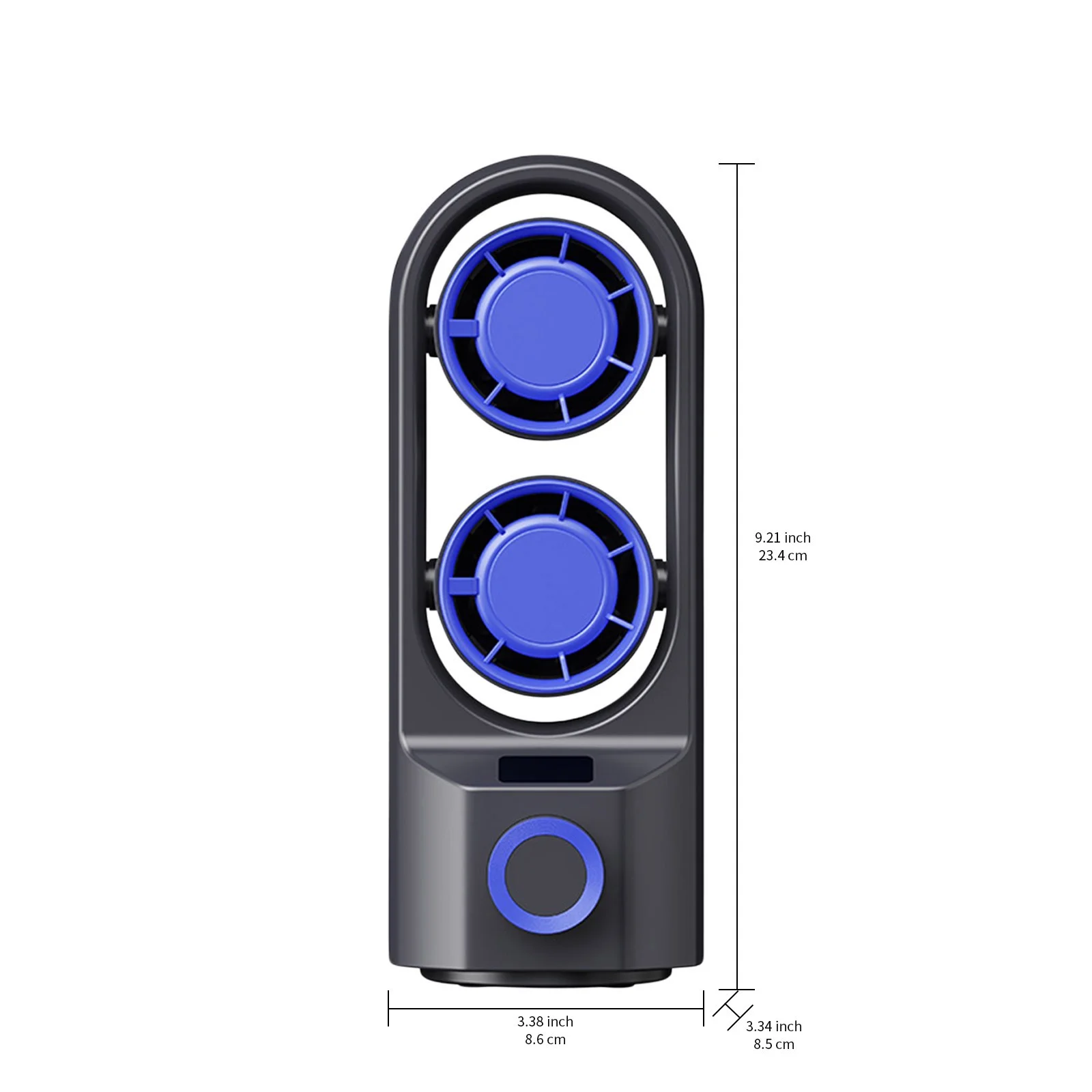 Desktop Tower Fan Home Office Dormitory Small Shaking Head Fan Usb Charging Fan