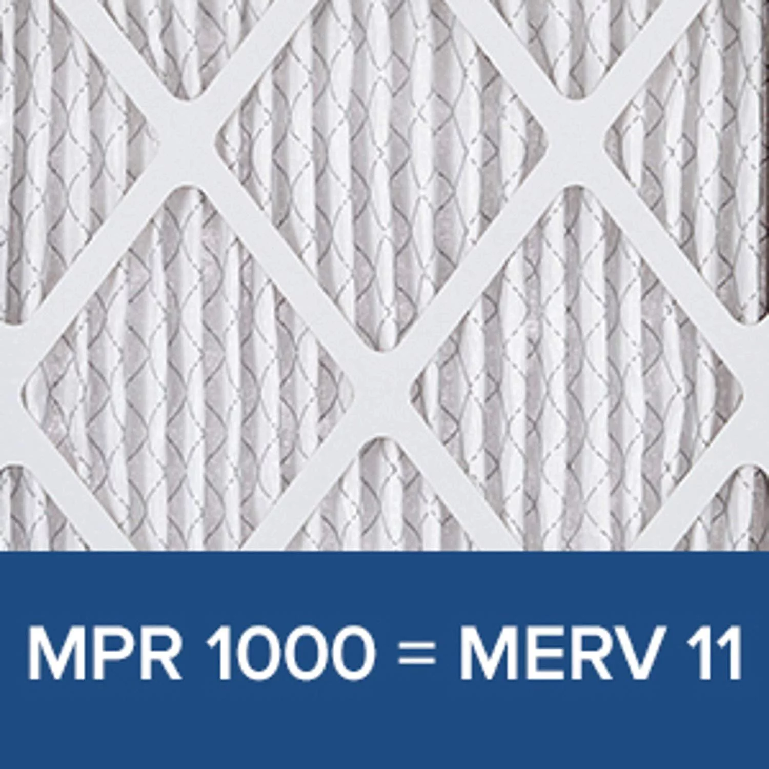 Filtrate 16 x 25 x 1, AC Furnace Air Filter, MPR 1000, Micro Allergen Defense, 6-Pack