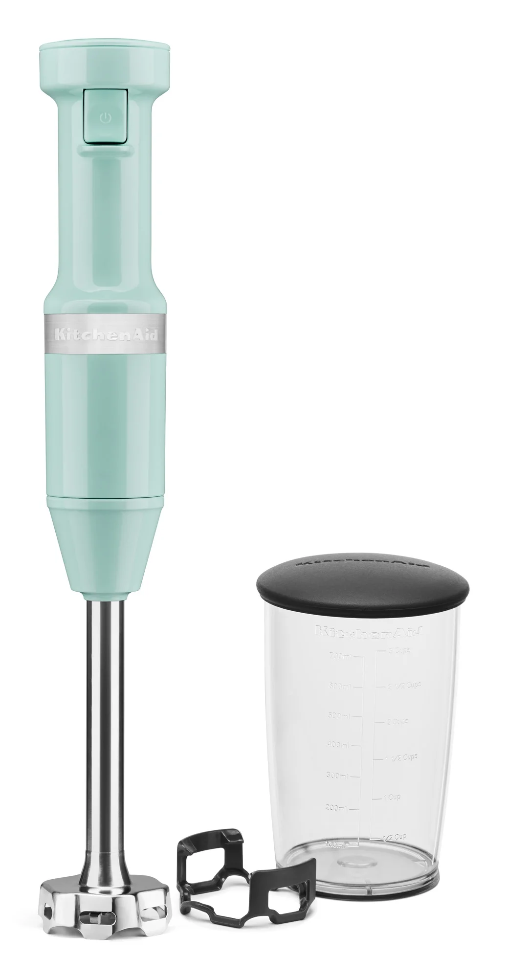 KitchenAid Variable Speed Corded Hand Blender, Ice, KHBV53