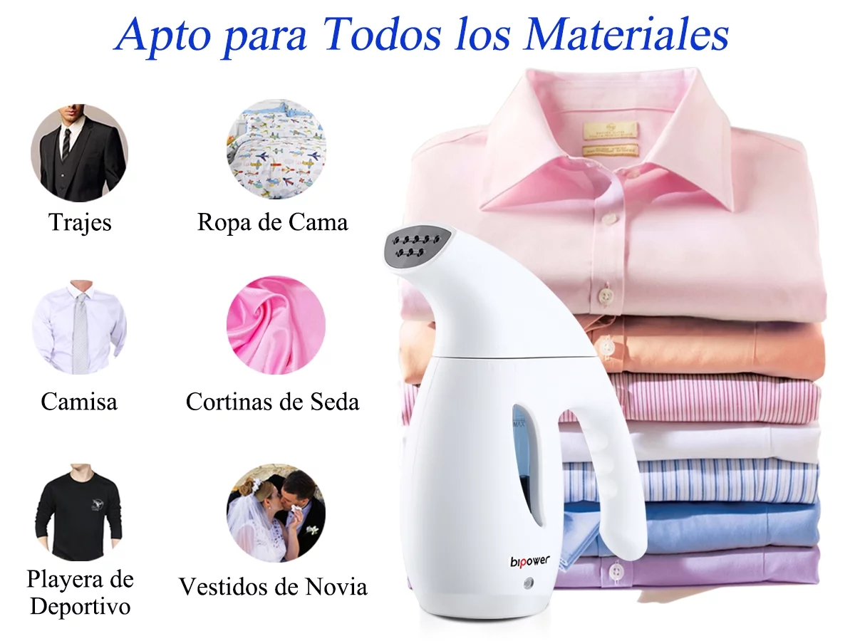 BIPOWER Handheld Steamer for Clothes, Fast Heat-up Clothes Steamer with Auto Shut-off Function, ETL Safety Certified