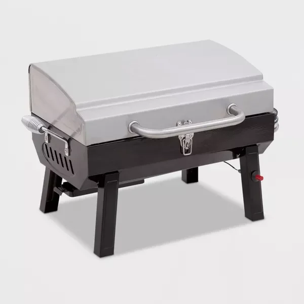 FM Deluxe Tabletop 10,000 BTU Gas Grill - Gray