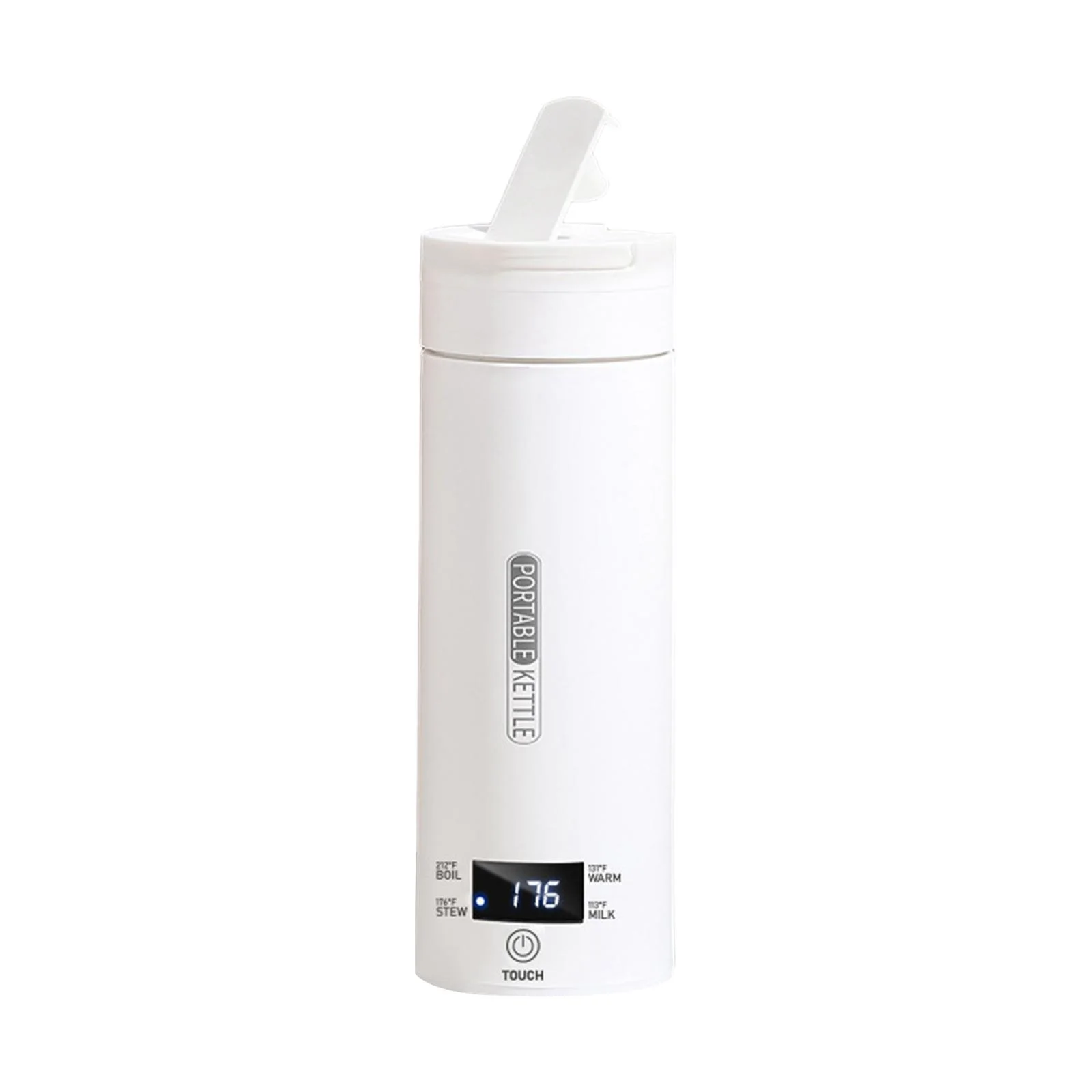 CUTICATE Portable Electric Kettle,,304 Stainless Steel Water,Mini Hot Tea Kettle,Small Hot Water Boiler for Office,Parties