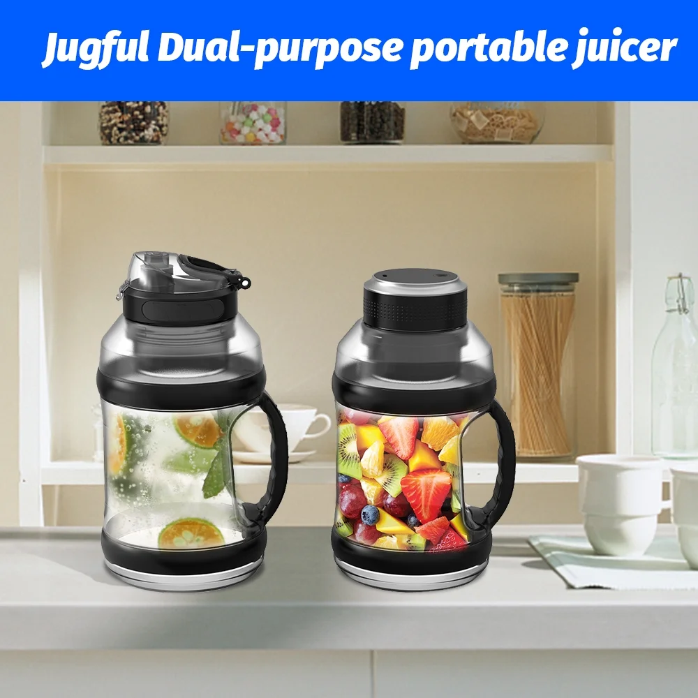 Dadypet Drink Blender,Juice Shakes Smoothies BPA-Free -Size Belly BPA-Free Personal-Size Belly Smoothies 18000RPM BPA-Free mewmewcat Bottle 6 Kitchen Belly Bottle drink Sport Portable 68oz