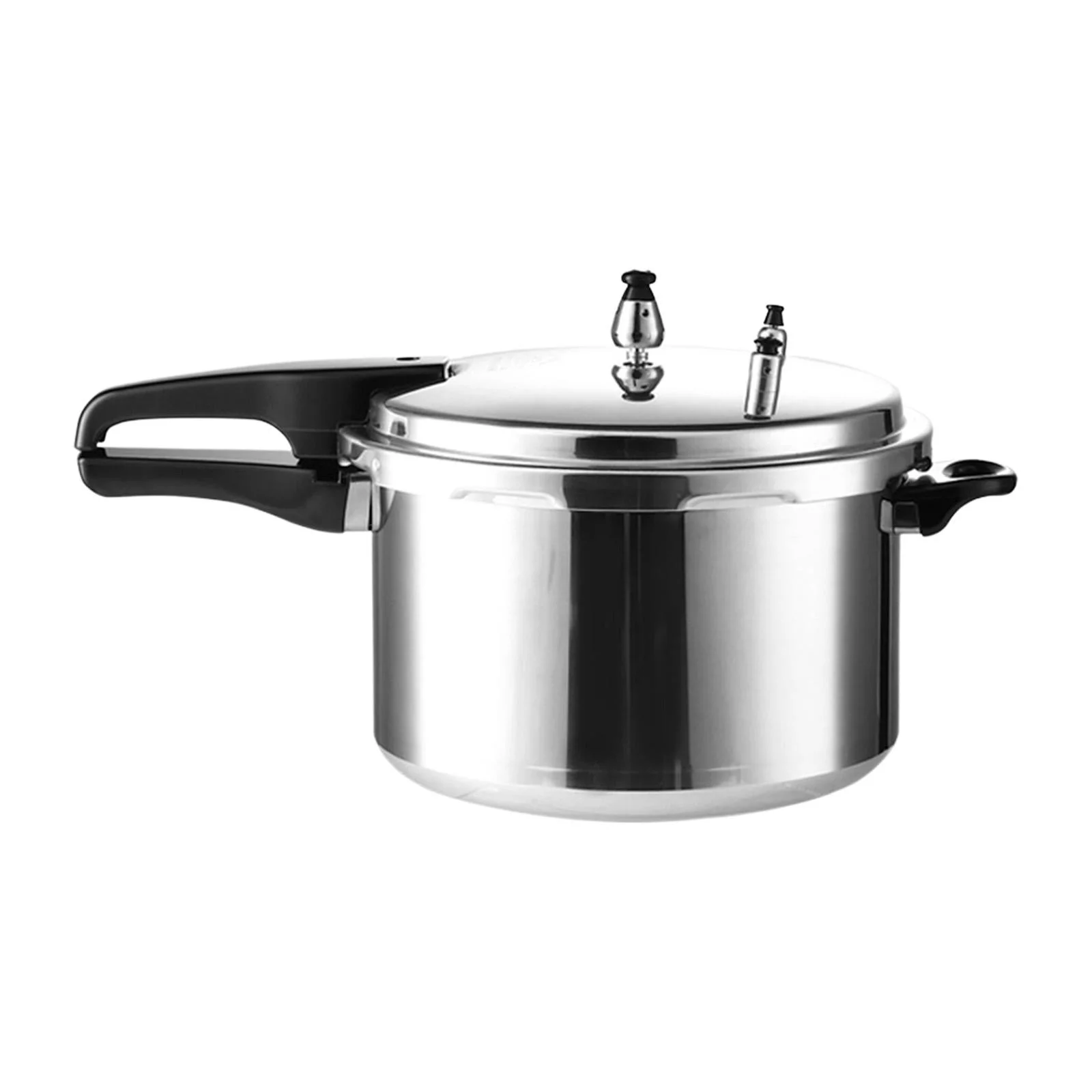 Aluminum Alloy Kitchen Pressure Pot with Secure Knobs Cookware Multifunction Rice Cooker Stewed Meat Pot for Kitchen Camping 18cm 3L