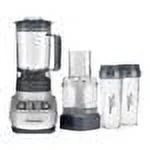 Cuisinart Velocity Ultra Trio Blender and Food Processor with Travel Cups, Silver (BFP-650),56 gal