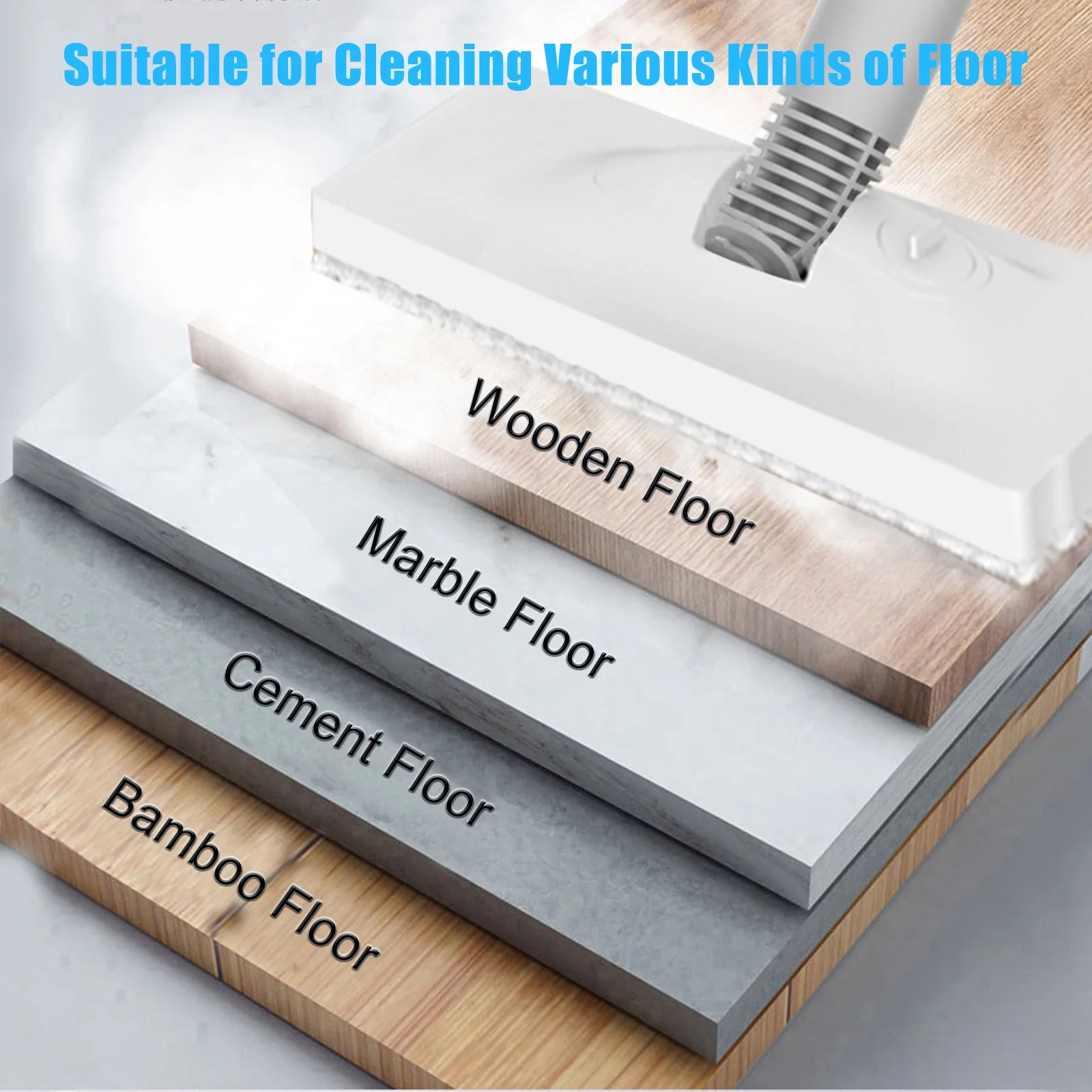 ammoon Electric mop,Window Er Clothes 3 Brush2-levelHandheld Er FloorMopWith 3 370ml WaterFloor Steamer 370ml Clothes HeadMop Floor Handheld Yaliya Maiju
