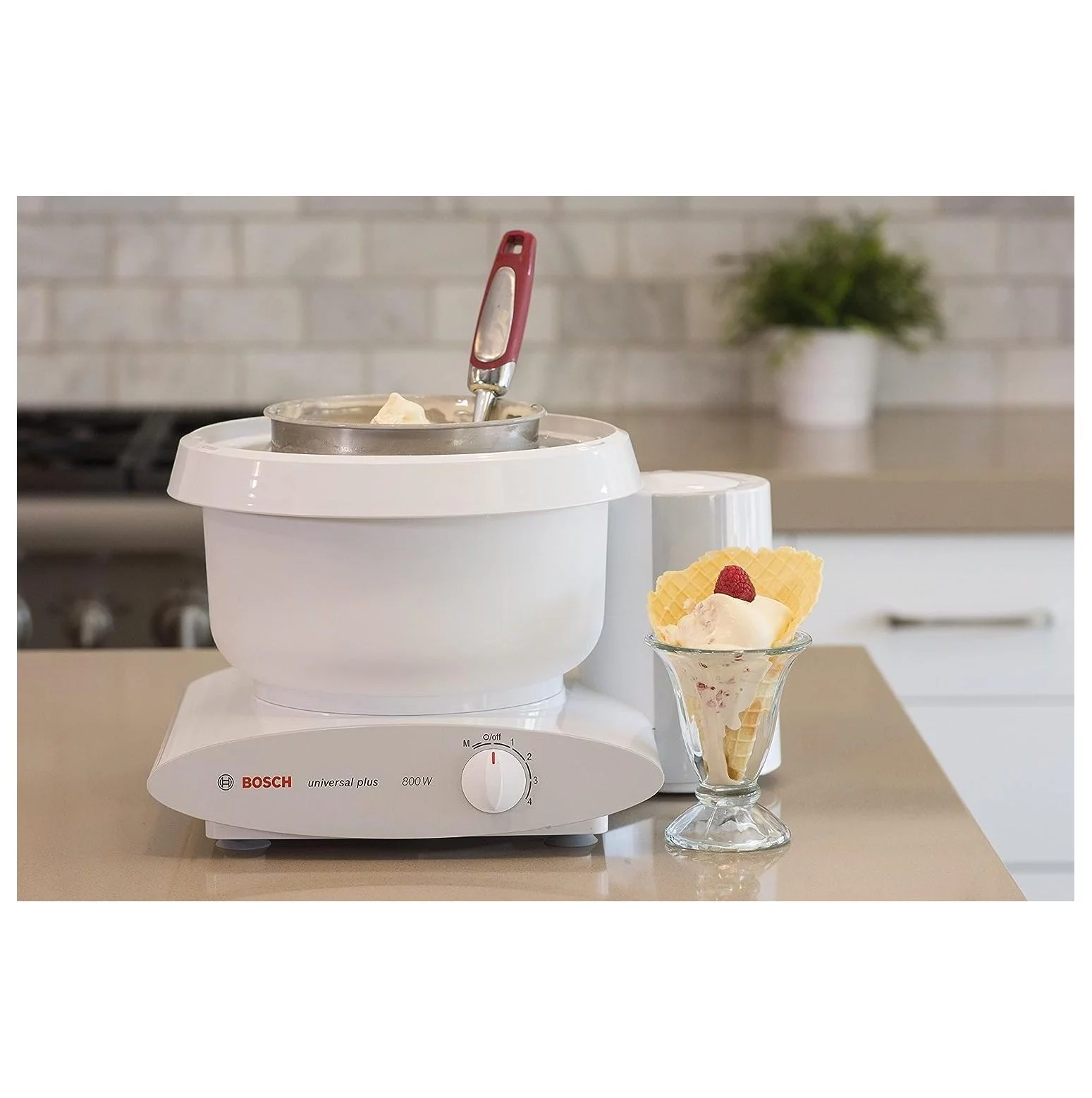 Ice Cream Maker Attachment for Universal Plus and HElectQRIN Artiste Mixers