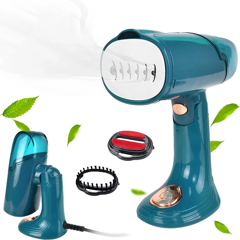 KLZO Handheld Garment Steamer, 1500W Fast-Heat Iron Foldable Travel Steamer for Cloth Wrinkle
