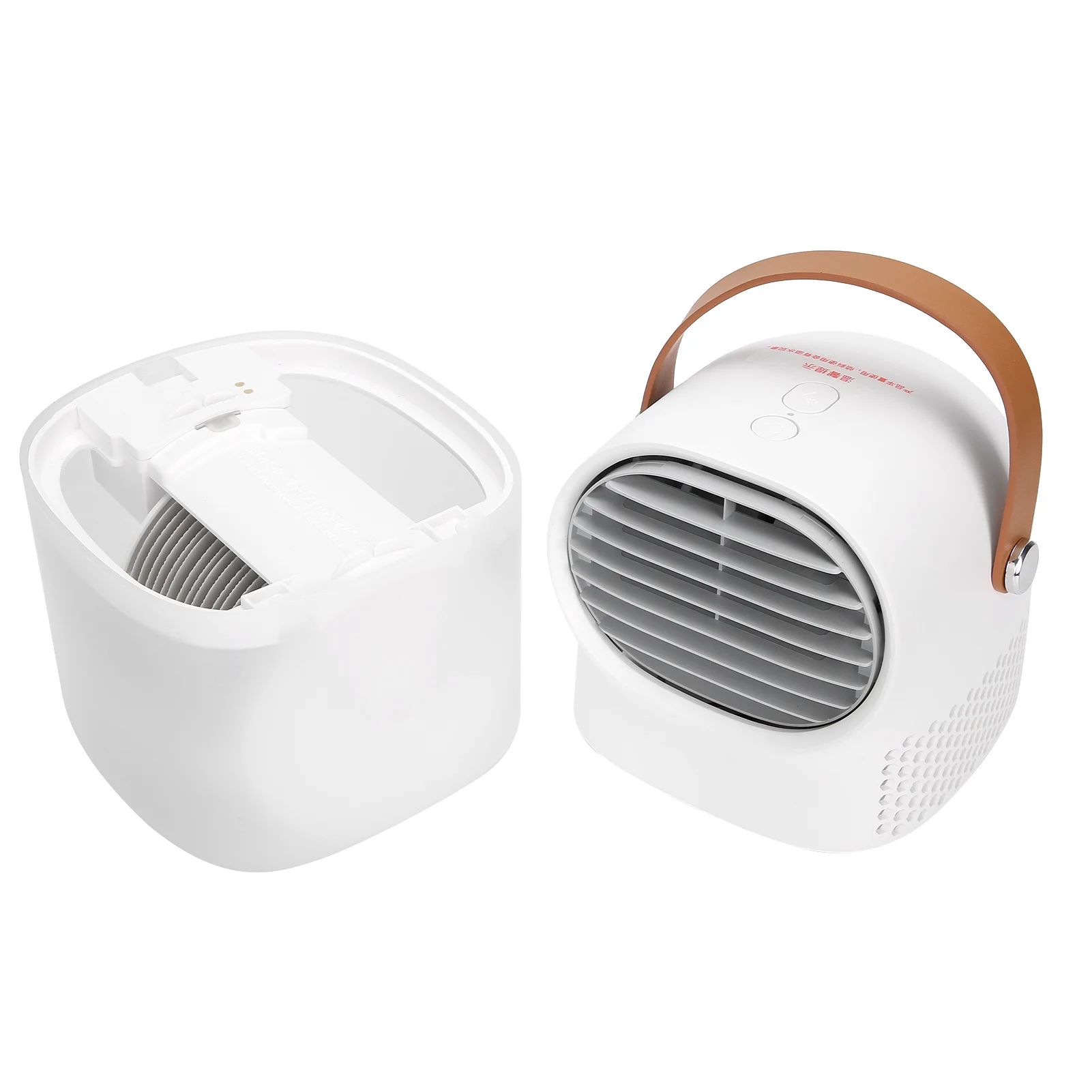 KAUU USB Desktop Portable Air Conditioner Fan Negative Ion Air Cooler Office Cooling Fan LMZ
