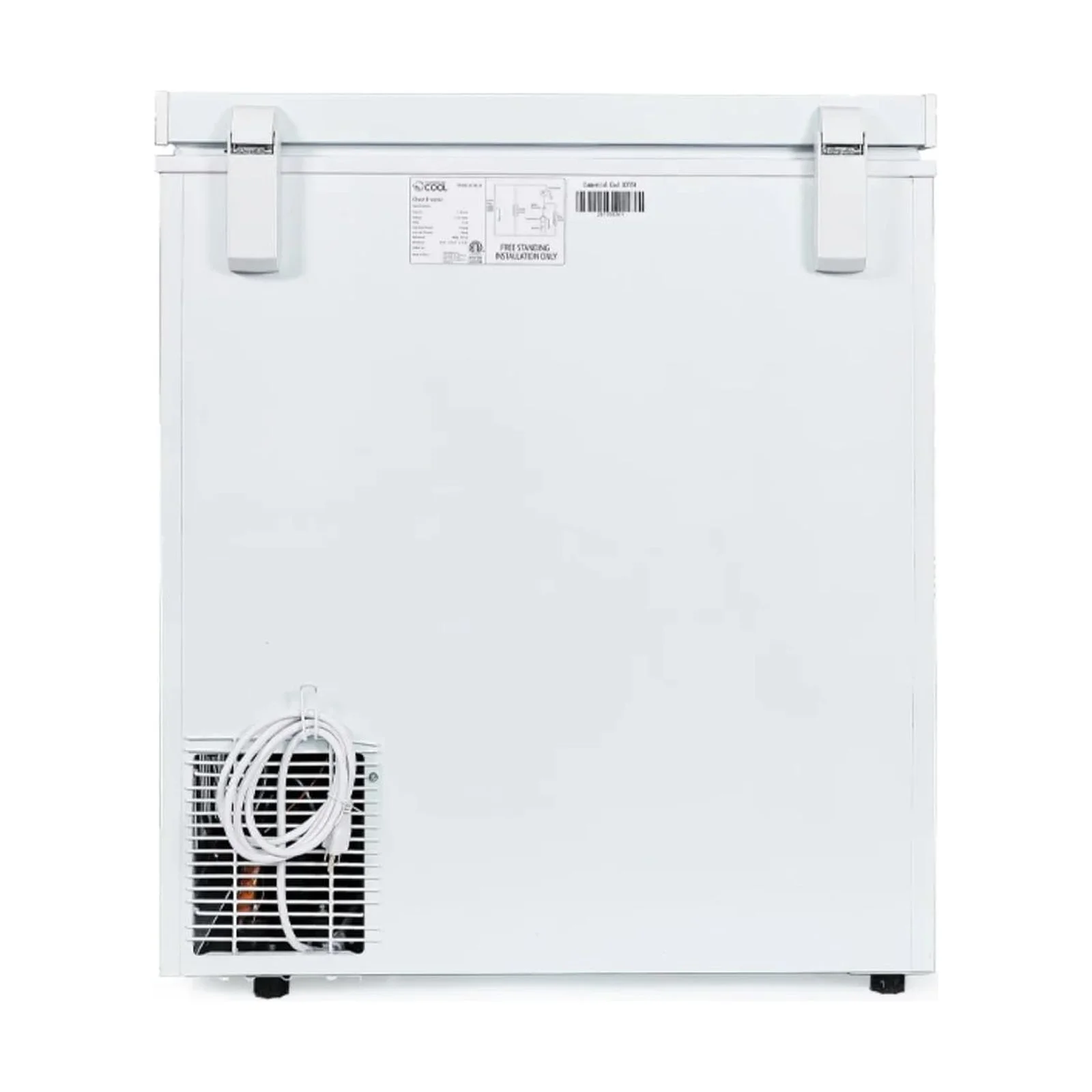 Commercial Cool CCFE54 5.4 cu. ft. Manual Defrost Chest Freezer - White