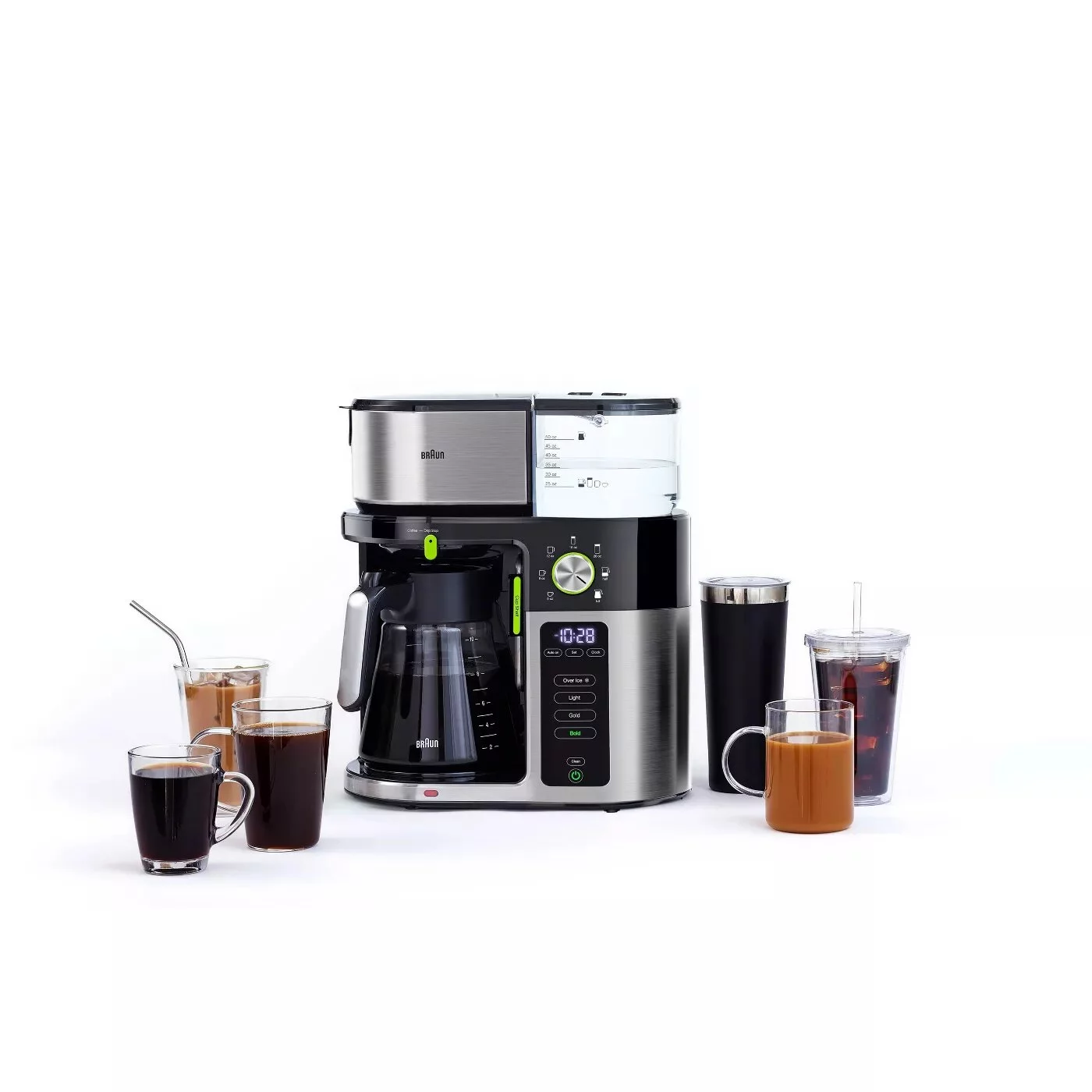 Braun MultiServe Drip Coffee Maker, Black - KF9050