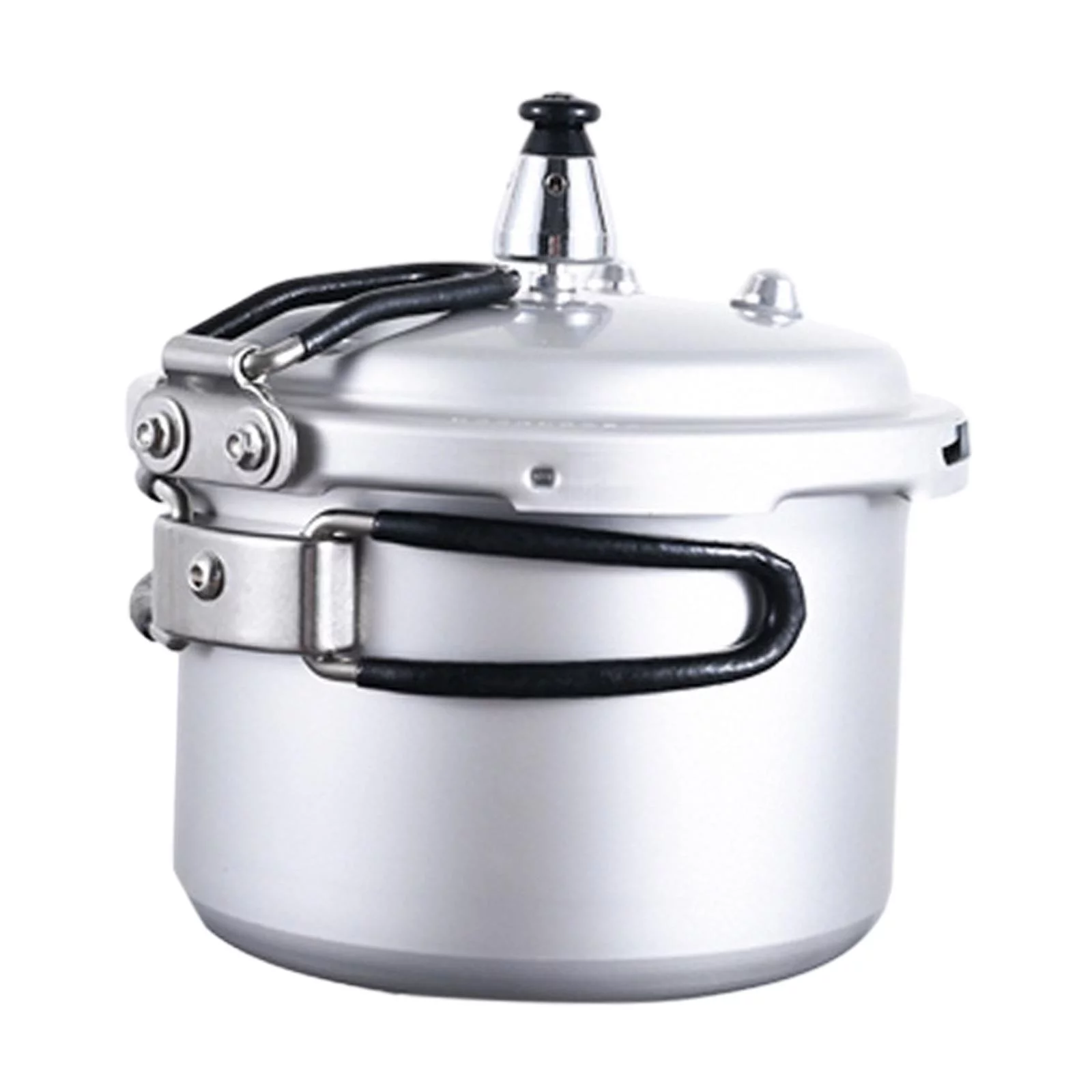 Aluminum Canner Cooker Rice Cooker Travel for All Hob Types Multifunction Aluminum Alloy Classic Cooker Pressure Canner for Camping 16cm