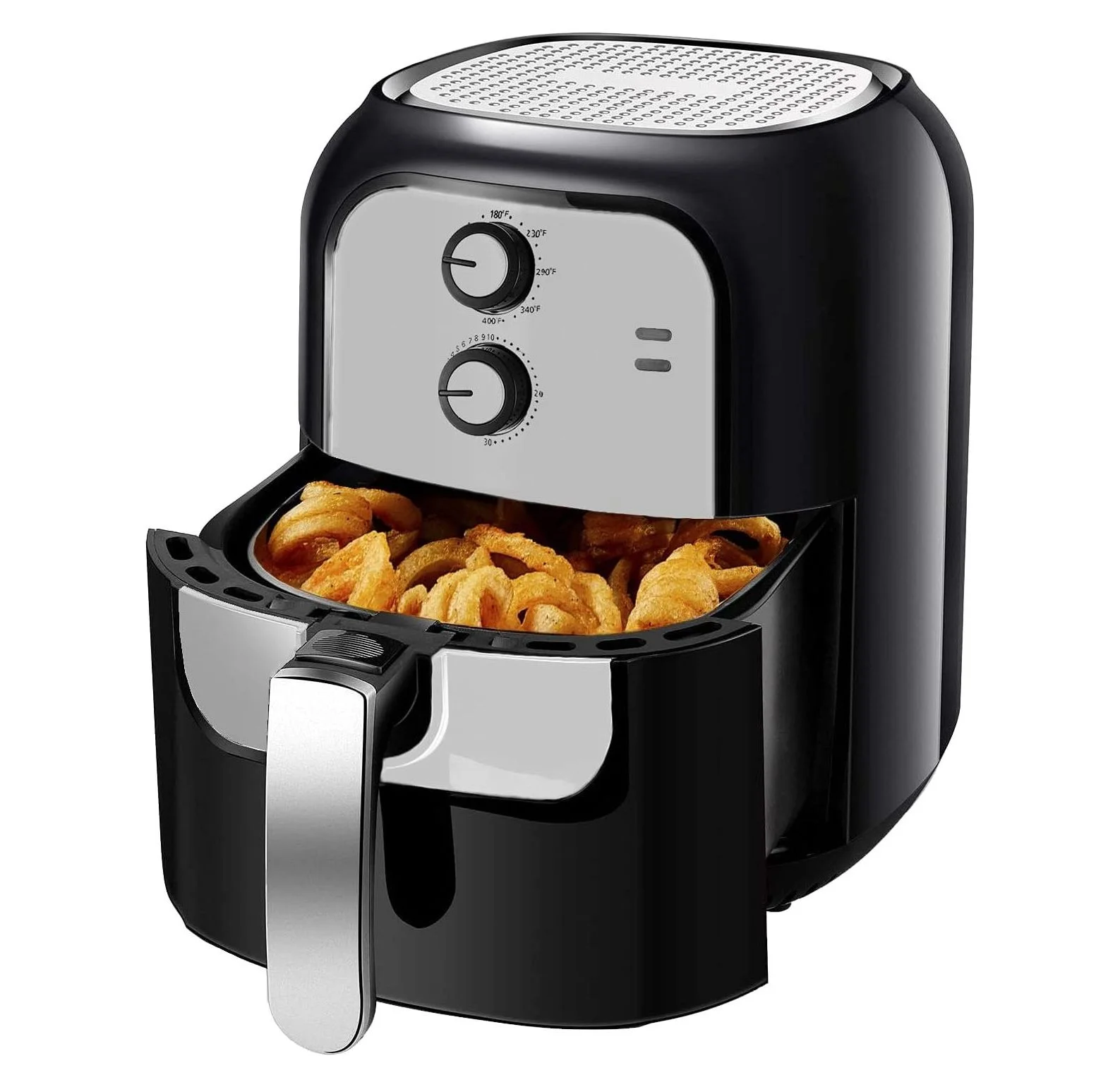 BULYAXIA 1400W ANALOG 5.8QT AIR FRYER