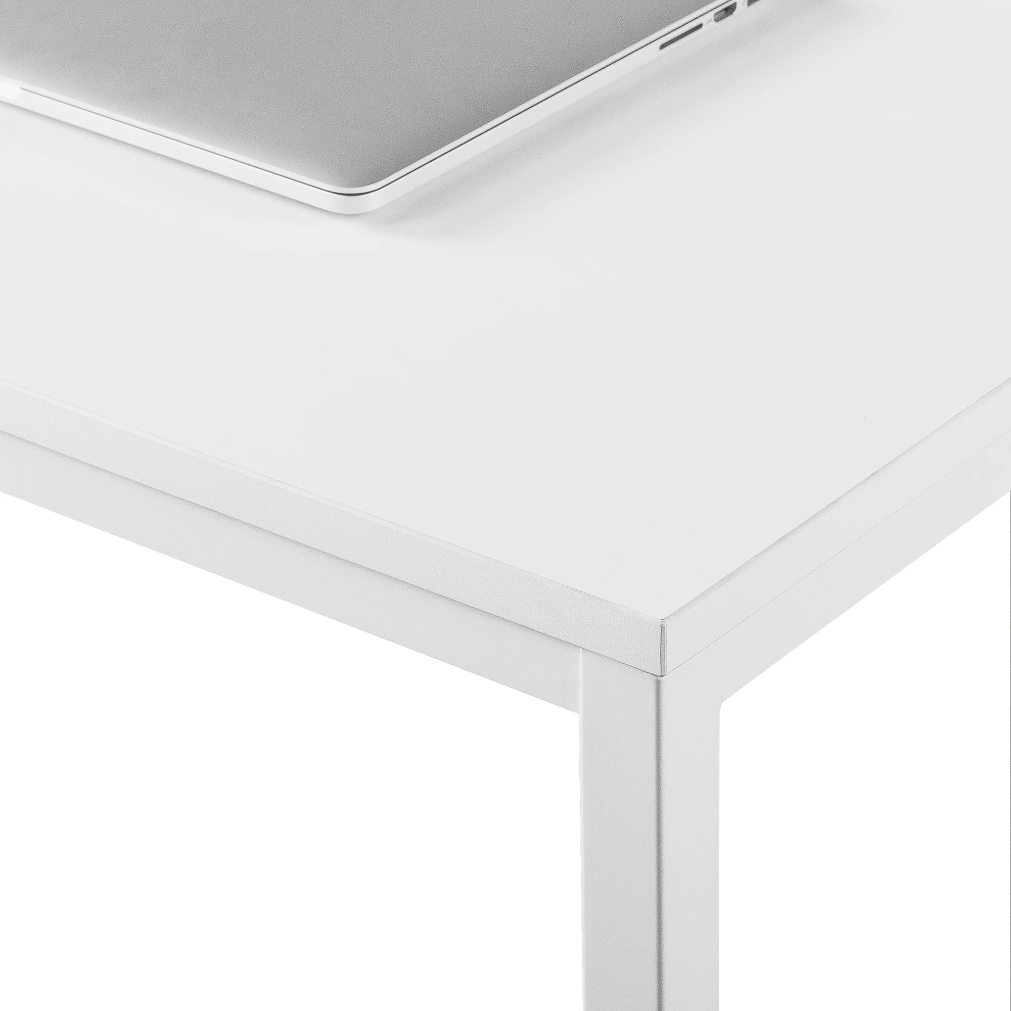 Bellamy Studios 47' x 29' White Frame Desk, White