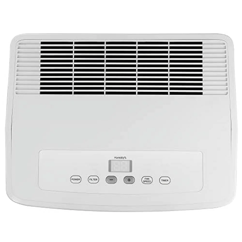 Impecca 1500 Sq.Ft 20 Pint Dehumidifier for Home, Basements, or Bathrooms - Super Quiet, White (Previous 30 Pint)
