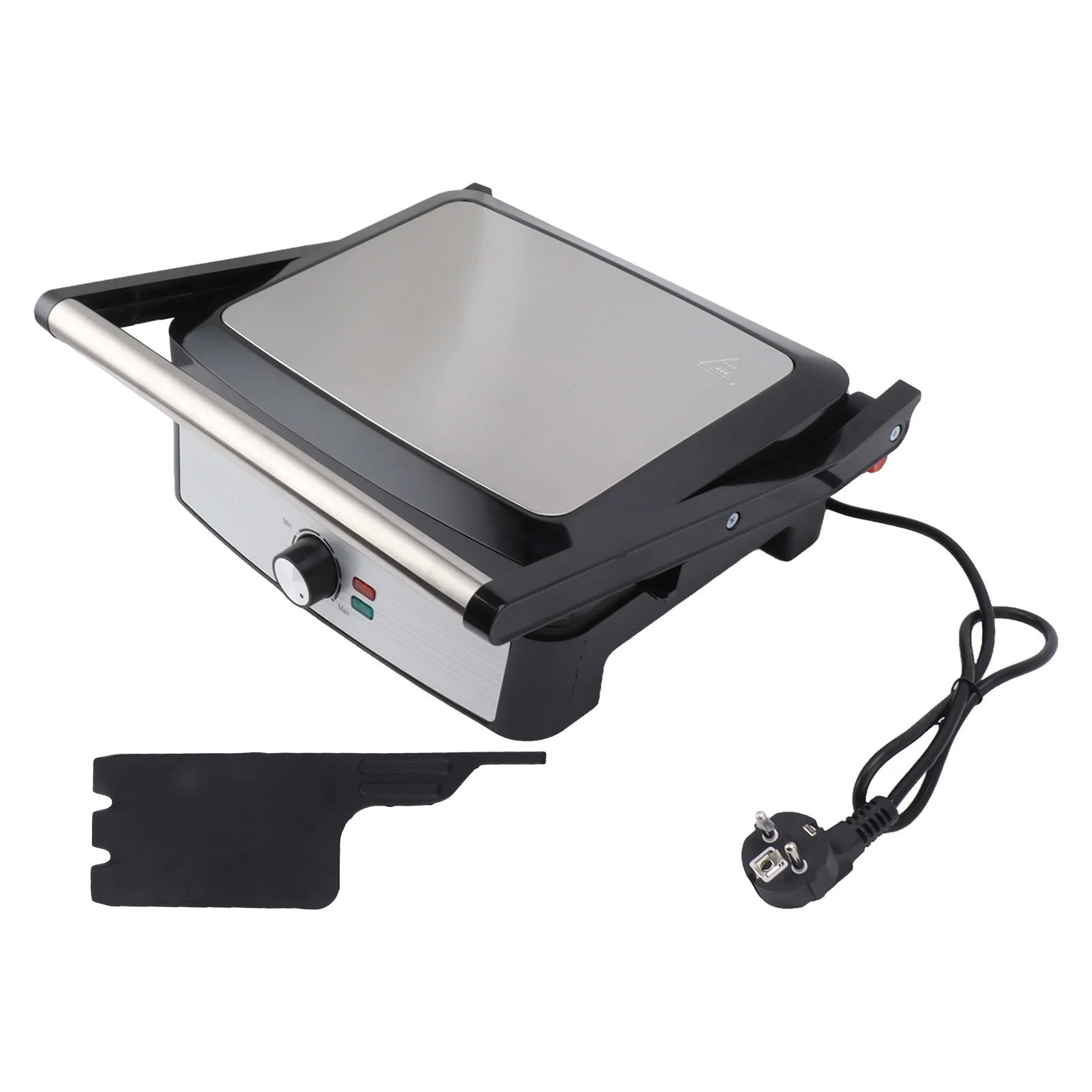 2200W Panini Press Sandwich Maker 220V Double Sided Heating Easy to Clean Non Stick Coating Versatile for Home Restaurant