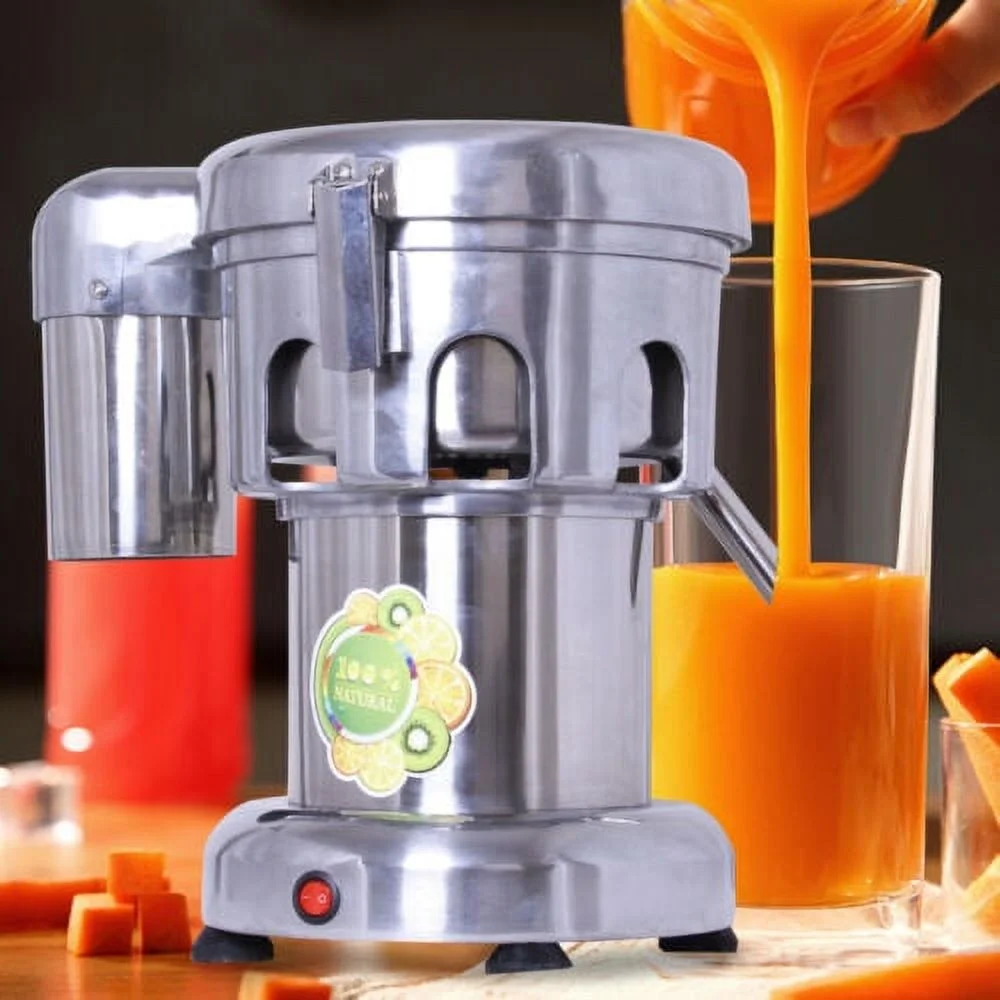370W Electric Juicer Machine Fruit Vegtable Juice Making Steel Commercial Home