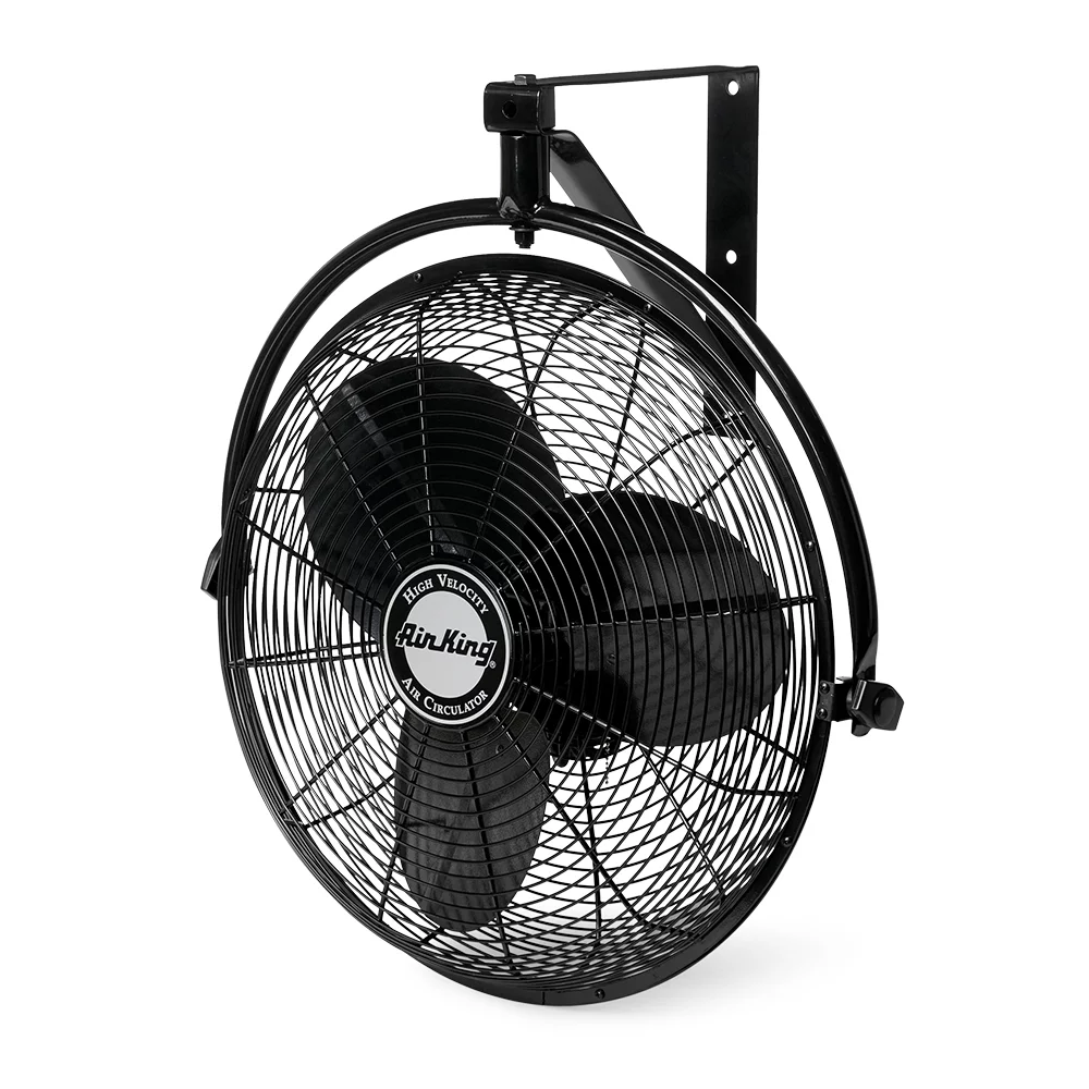 Open Box Air King 20' 3-Speed Non-Oscillating Totally Enclosed Wall Mount Fan