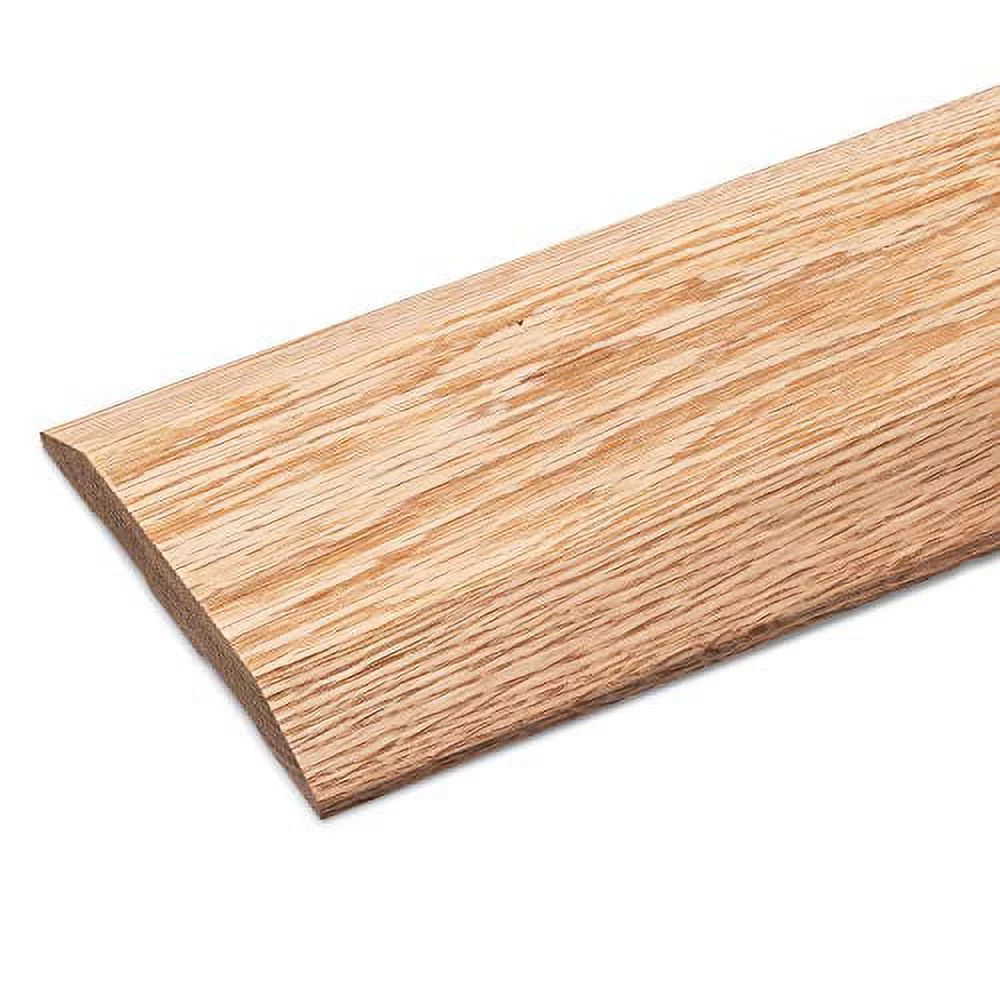 5' Wide x 5/8' High Oak Threshold Pre-Drilled w/Nails Included (3 FT Long)