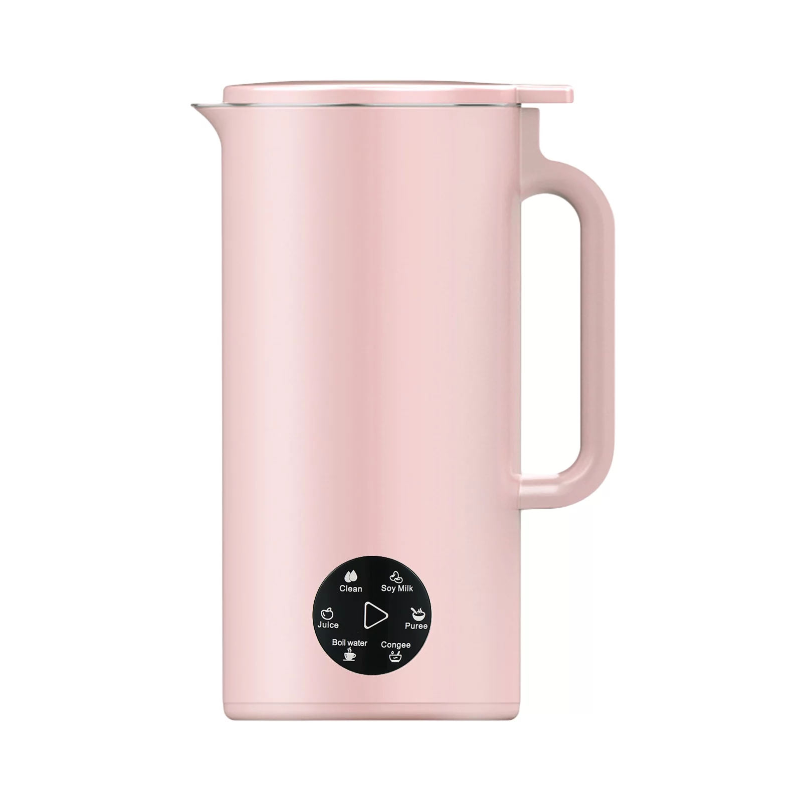 Aibecy Multifunction Soymilk Maker 350mL Juicer Soy Milk Machine with Stainless Steel and Blade Multi Cooker Mixer for Rice Cereal Boiling Water Baby Food