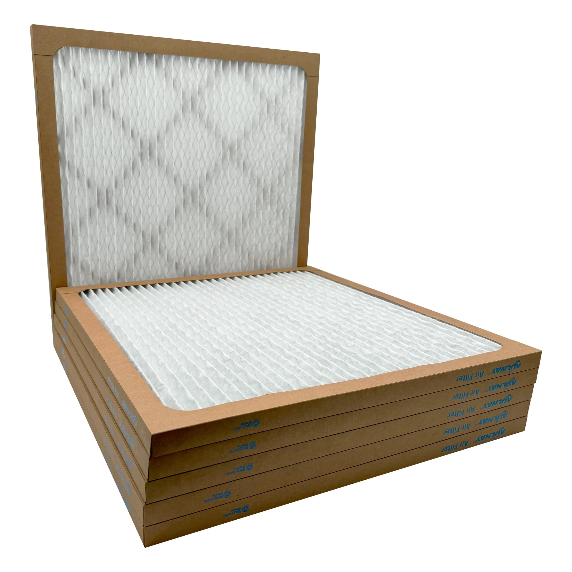 Furnace AC Air Filter MERV 13, 20' x 20' x 1' Pleated Air Filter for HVAC System (Pack of 6)