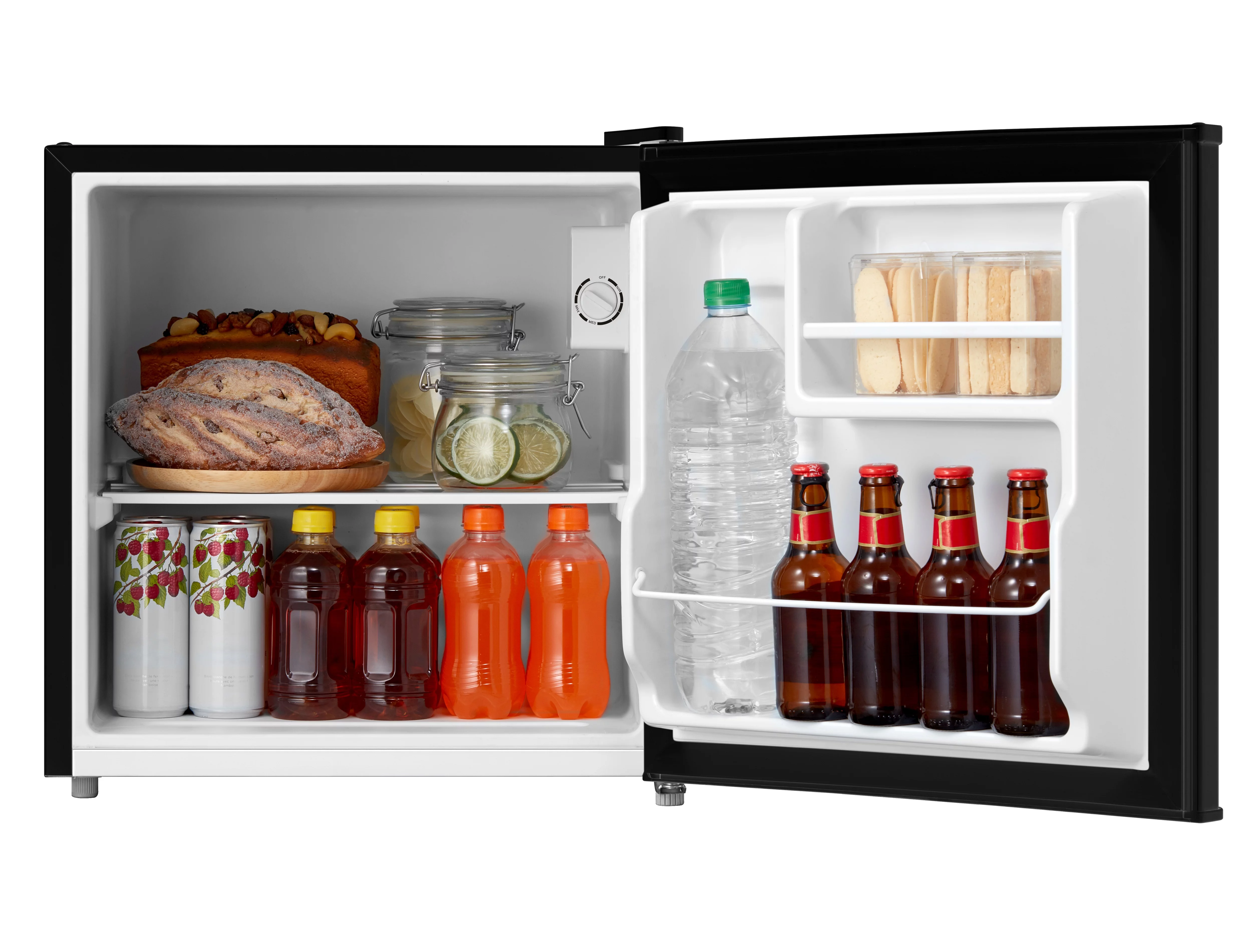 Arctic King 1.7 Cu ft No Freezer Mini Fridge, Black, E-Star, ARM17A5ABB