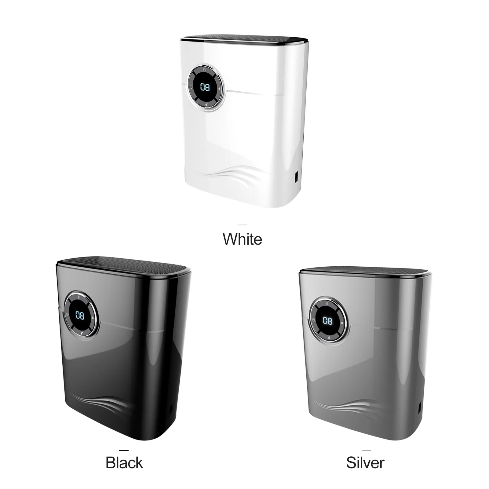 Anself 1200mL Dehumidifier to 215 Sq. Ft Portable Small Dehumidifier Auto-off Protection Humidity Control for Home Basements Bedroom Garage Wardrobe RV