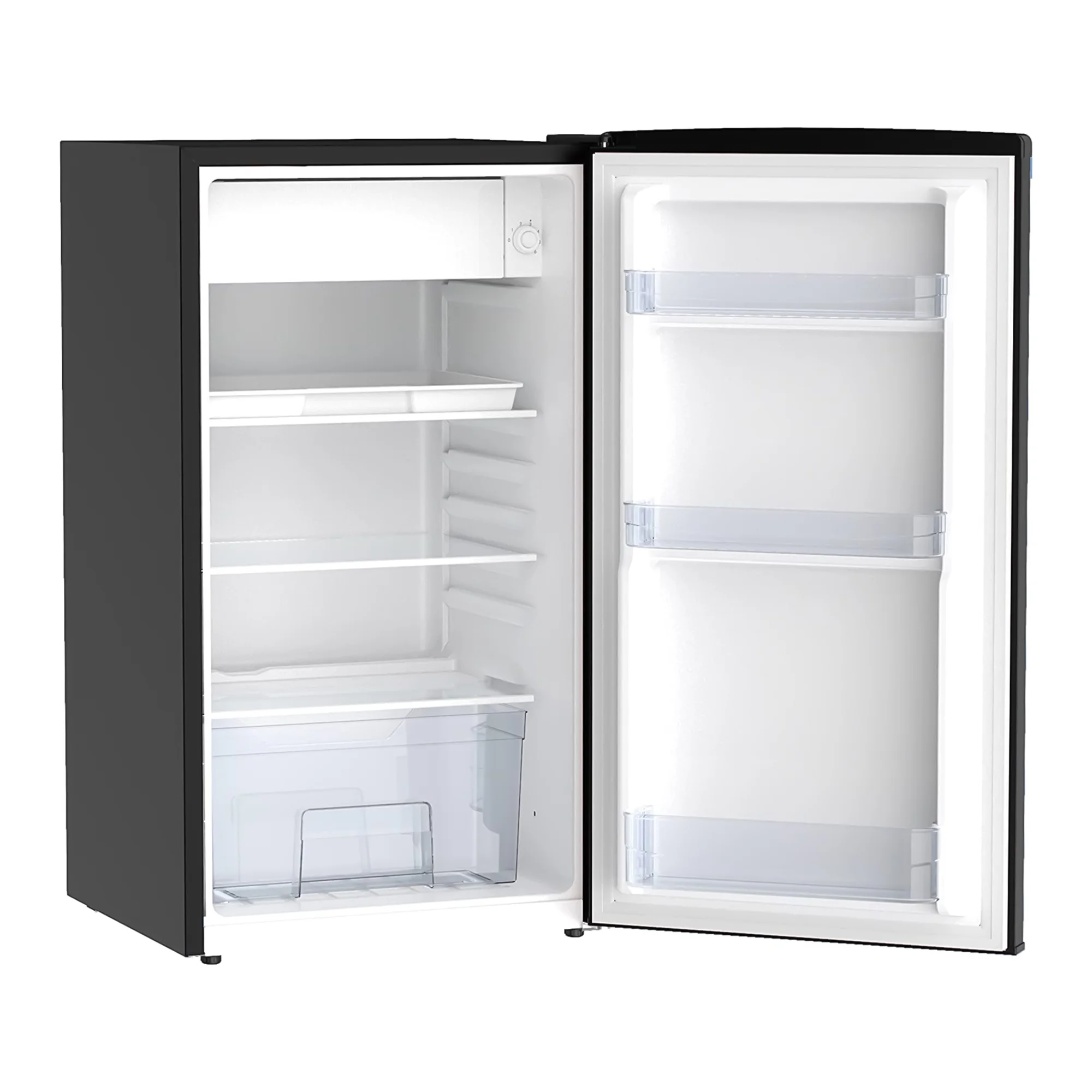 Avanti RMRS31X5R-IS Retro Compact Refrigerator with Manual Defrost, Black