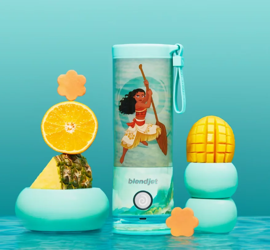 BlendJet 2, The Original Portable Blender, 16 oz, Disney Princess Moana