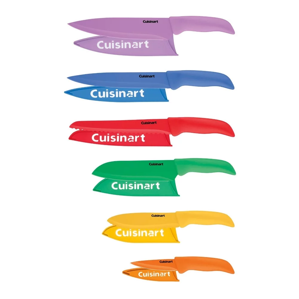 Cuisinart TOA-65 AirFryer Toaster Oven and Cuisinart Advantage 12 Piece Knife Set Bundl