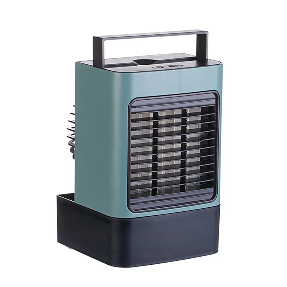 Decor Store Portable Mini USB Silent Air Conditioner Humidifier Desktop Anion Cooling Fan