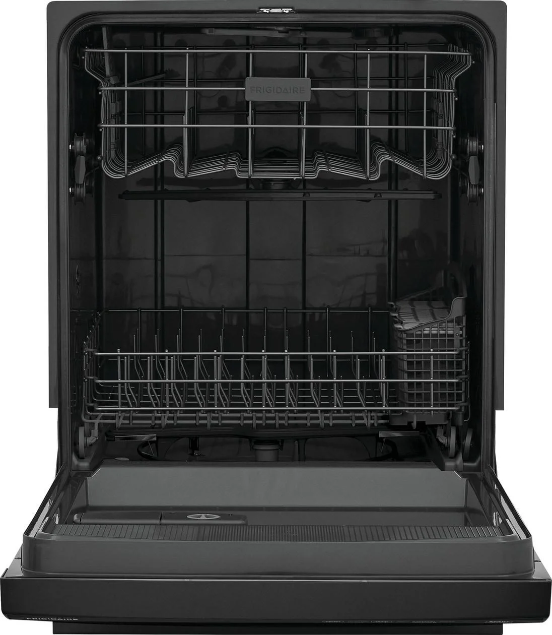 Frigidaire Fdpc4314a 24' Wide 14 Place Setting Built-In Front Control Dishwasher - Black