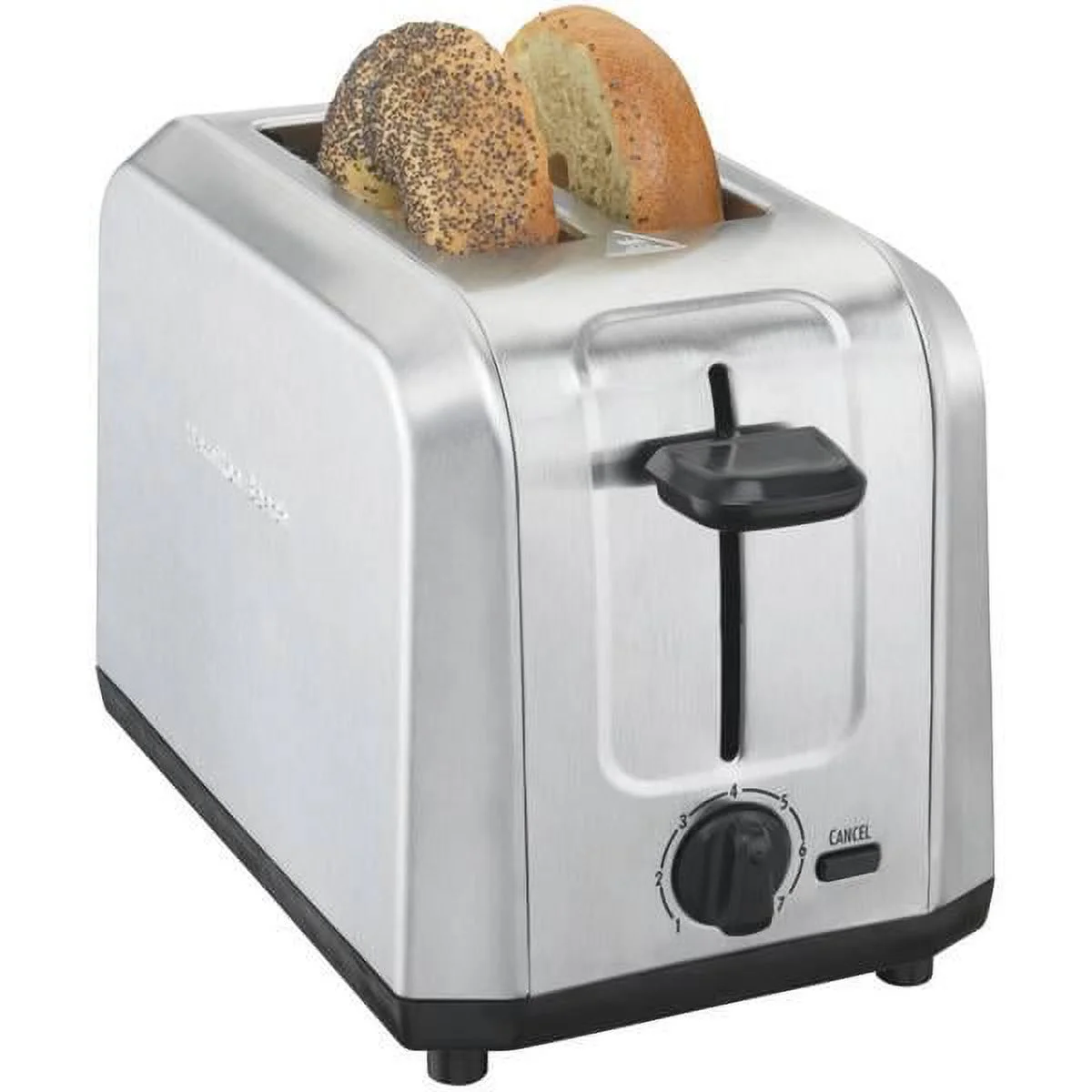 2-Slice Brushed Stainless Steel Toaster