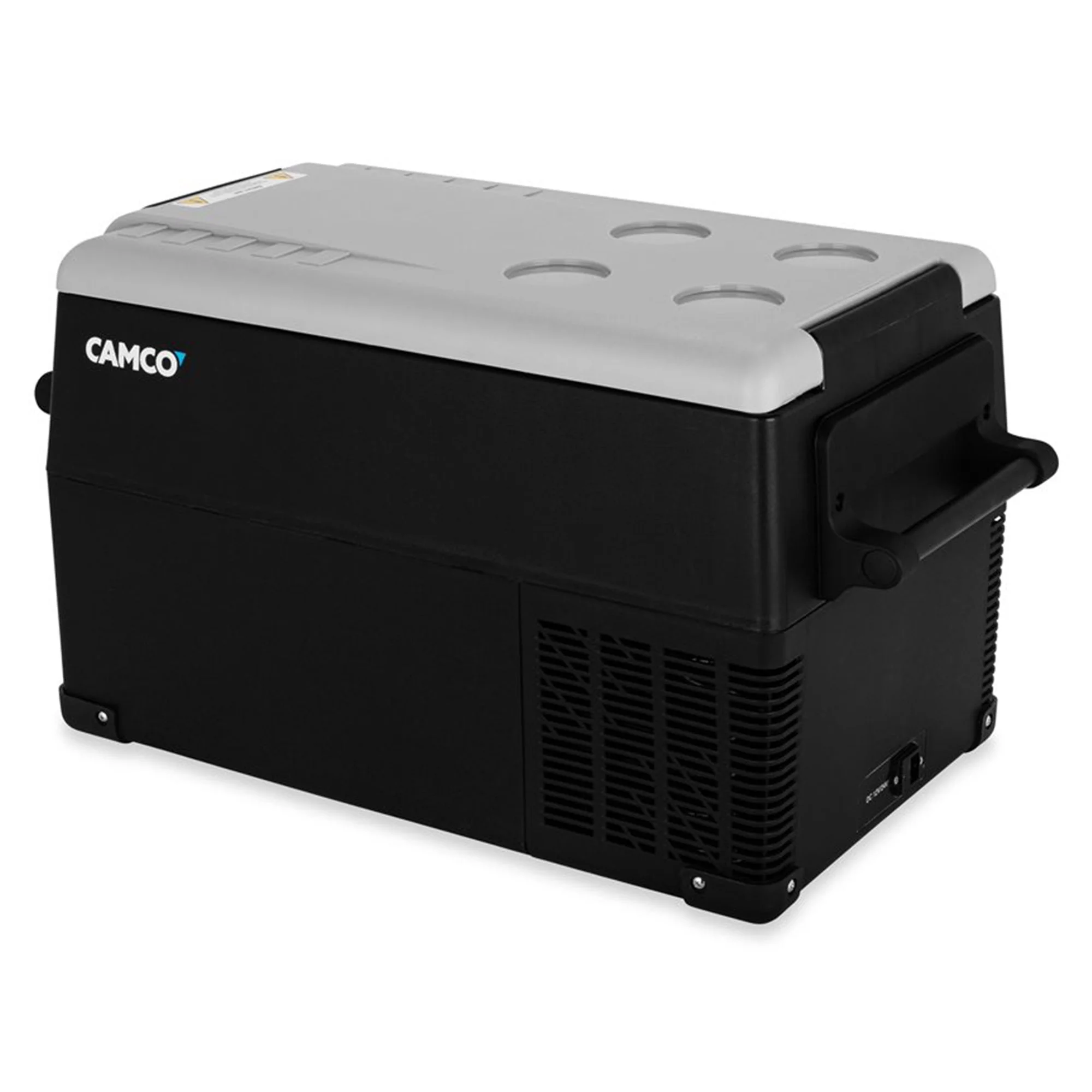 Camco Camper/RV 35-Liter Portable Refrigerator | Bluetooth Temperature Adjustment between -4�� F to 68�� F | Up to 36 Cans (51514)