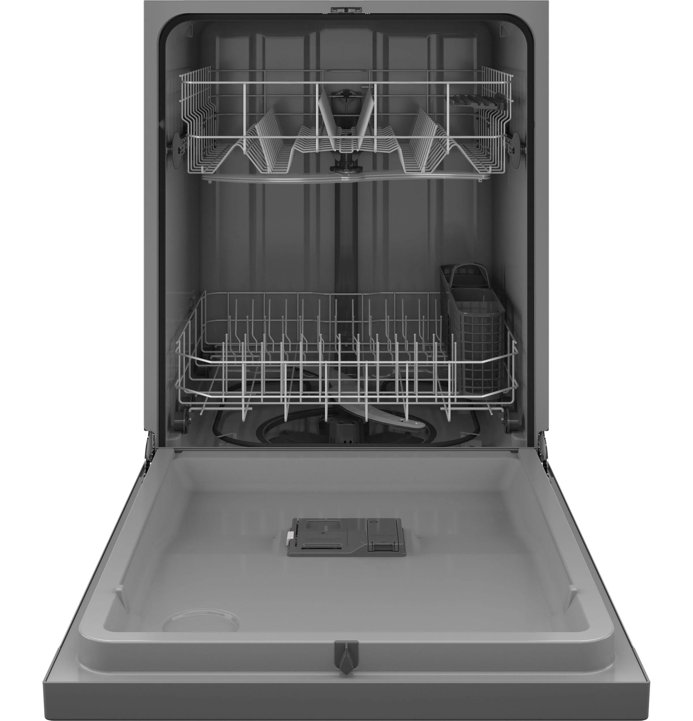 GE GDF535PSRSS 55 dBA Stainless Front Control Built-In Dishwasher