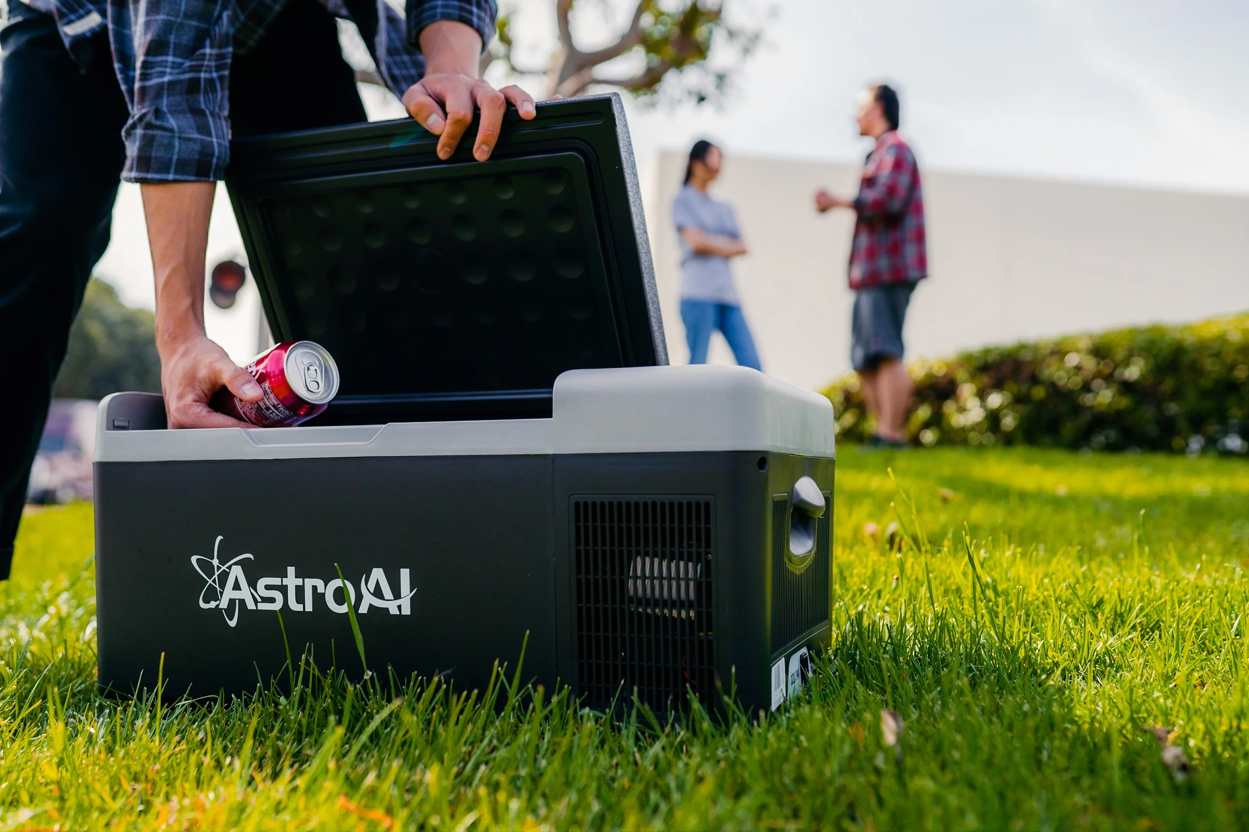 AstroAI 15L/16 Quart Compact Car Fridge Cooler, 12V Portable Freezer, AC&DC for Home and Outdoor, Black