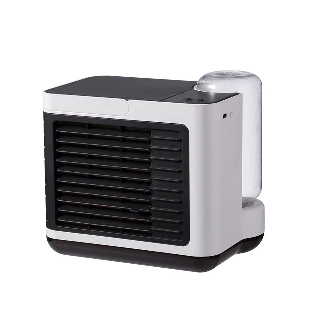Fnyoxu New USB Charging Mini Portable Air-Conditioning Fan Home Refrigerator Cooler