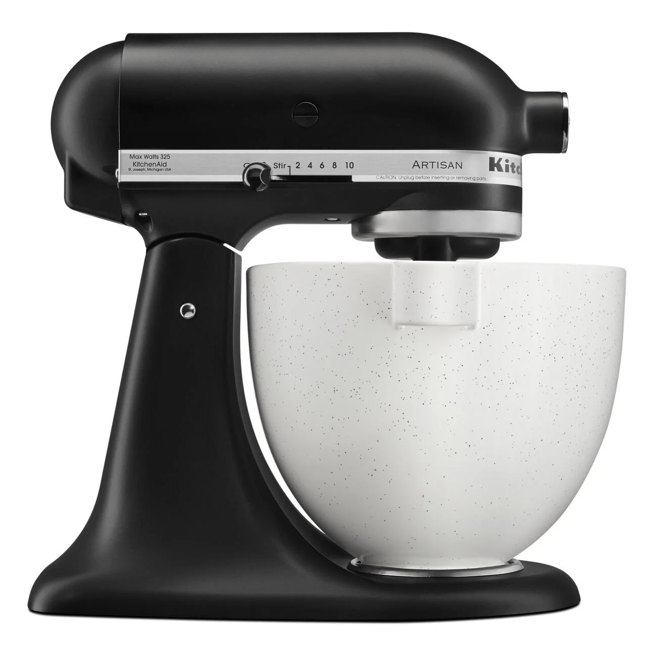 KitchenAid 5 Quart Speckled Stone Ceramic Bowl, KSM2CB5P